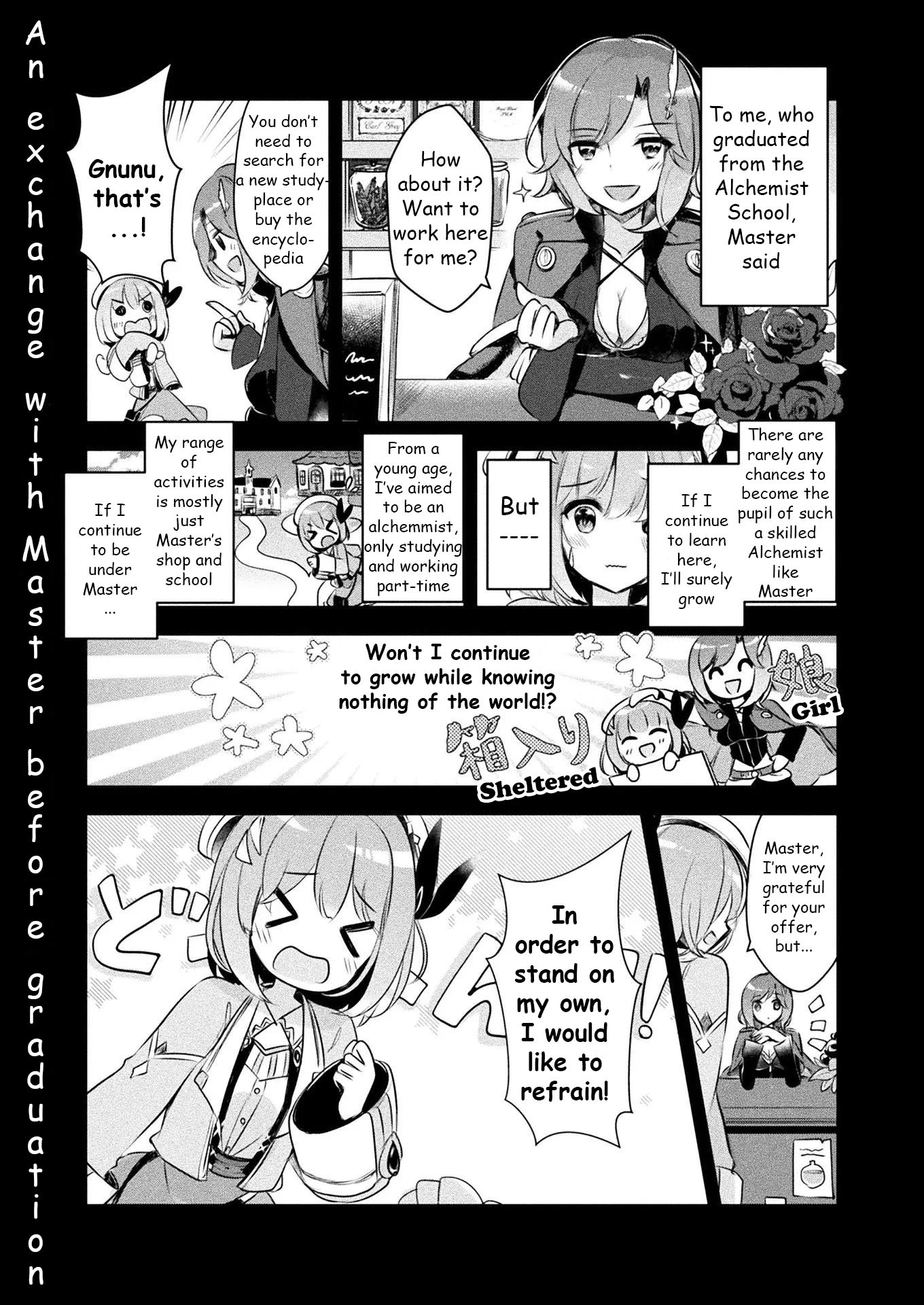 The Novice Alchemist's Store Chapter 2 page 1 - Chapter 2: Management 2