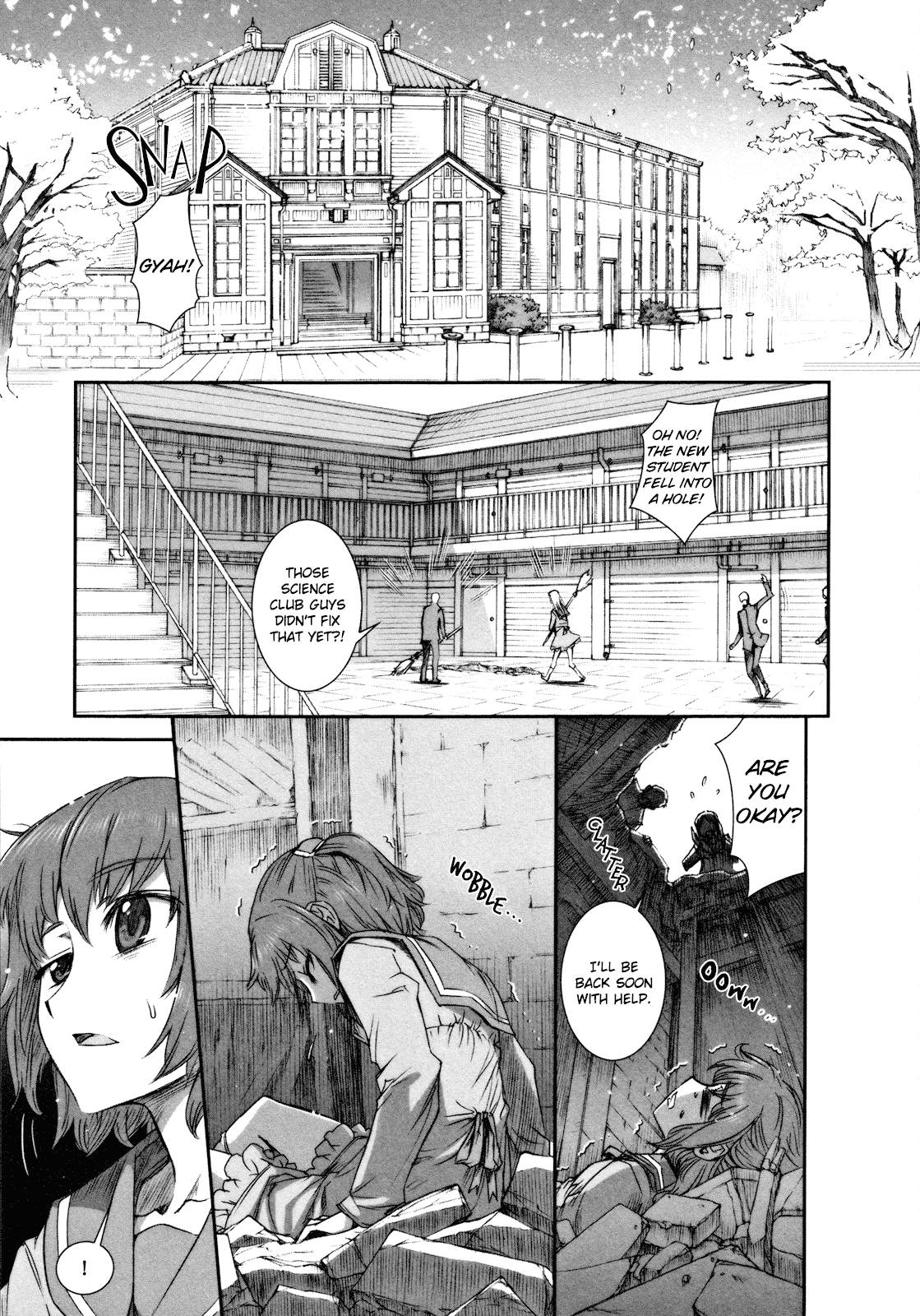 The Ocean Meets the Sky Chapter 0.2 page 1 - Chapter 0 v2 : [Oneshot]