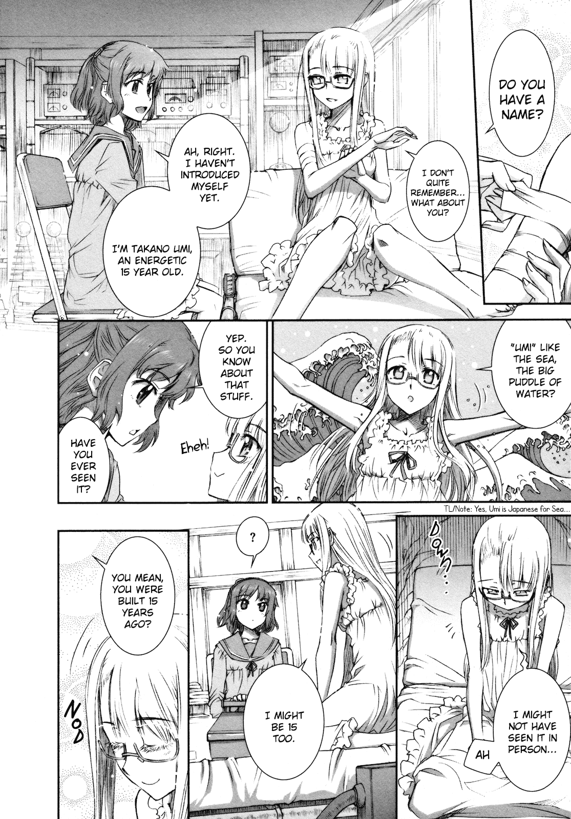 The Ocean Meets the Sky Chapter 0.2 page 6 - Chapter 0 v2 : [Oneshot]
