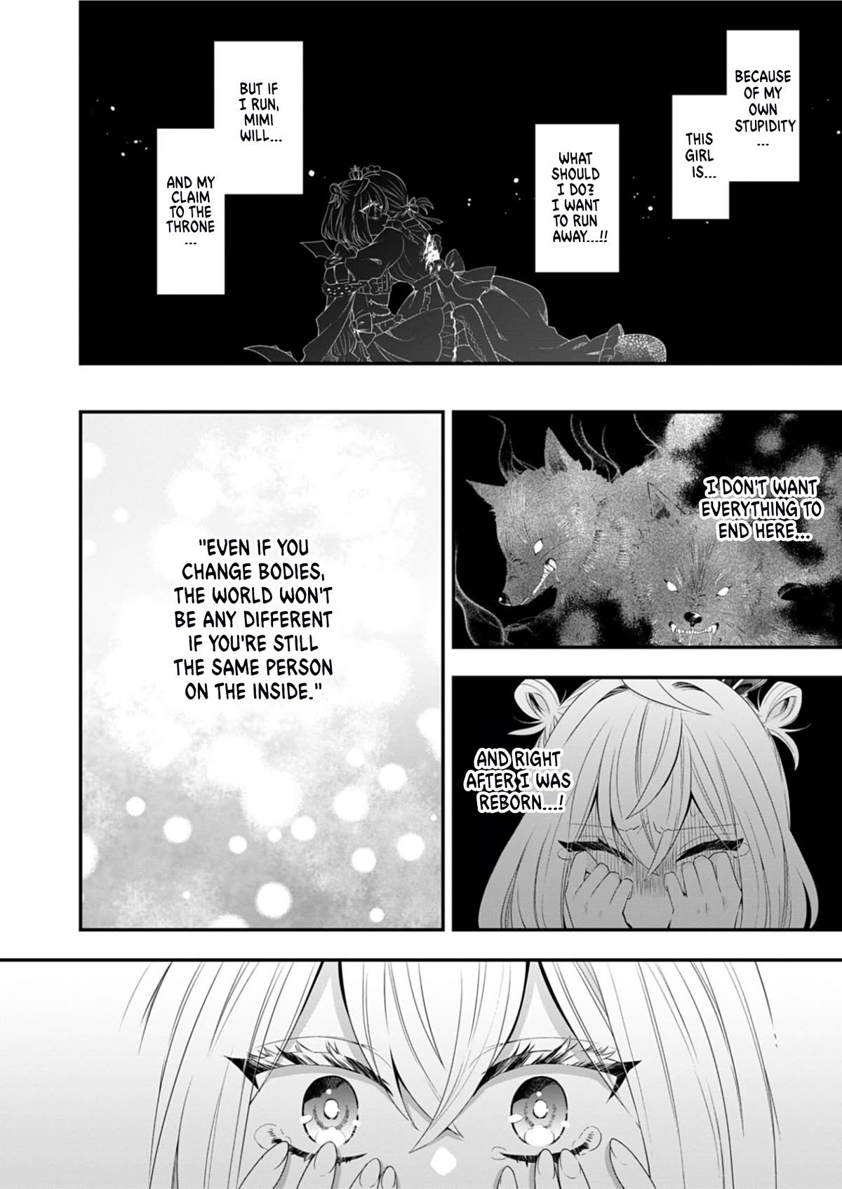 The Old Man That Was Reincarnated as a Young Girl in the Demon World Wants to Become the Demon Lord for the Sake of Peace Chapter 1 page 21 - Chapter 1: The Beginning, a Crimson Night