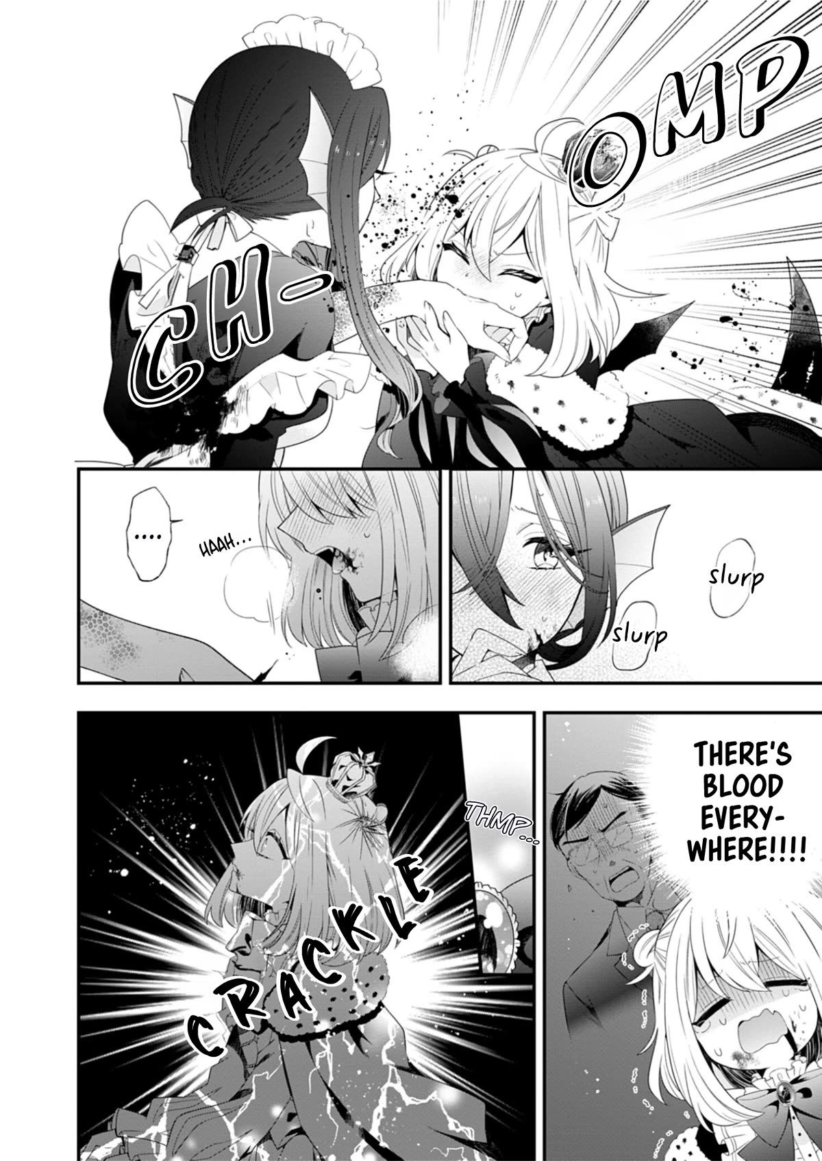 The Old Man That Was Reincarnated as a Young Girl in the Demon World Wants to Become the Demon Lord for the Sake of Peace Chapter 1 page 23 - Chapter 1: The Beginning, a Crimson Night
