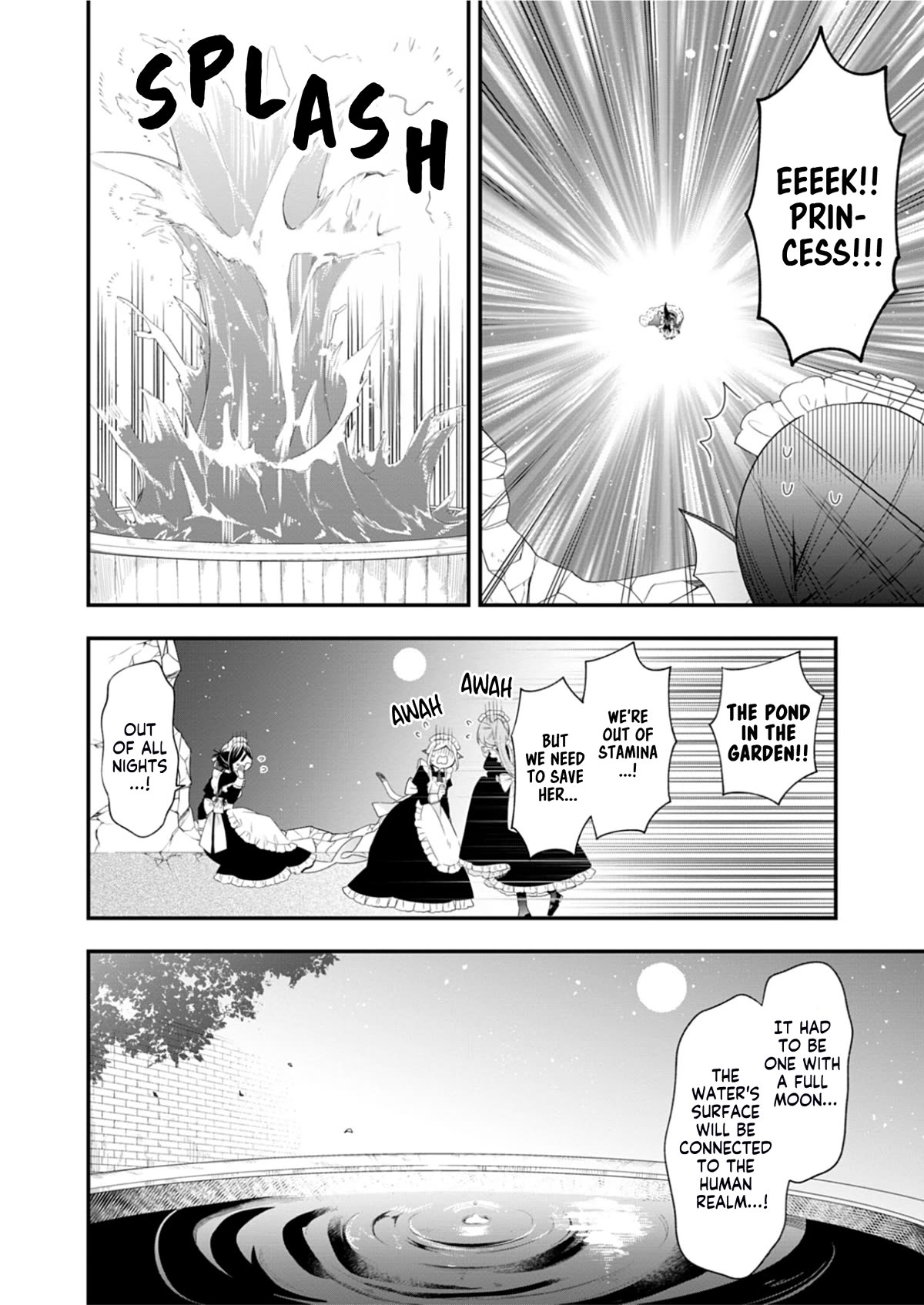 The Old Man That Was Reincarnated as a Young Girl in the Demon World Wants to Become the Demon Lord for the Sake of Peace Chapter 1 page 29 - Chapter 1: The Beginning, a Crimson Night
