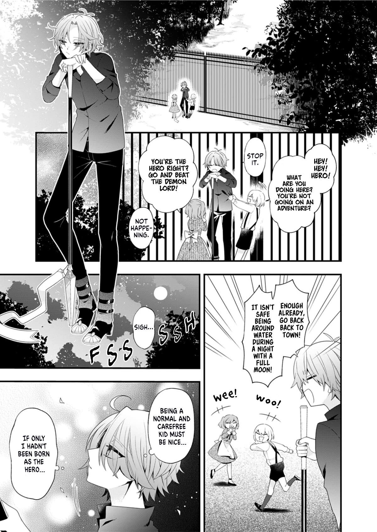 The Old Man That Was Reincarnated as a Young Girl in the Demon World Wants to Become the Demon Lord for the Sake of Peace Chapter 1 page 30 - Chapter 1: The Beginning, a Crimson Night