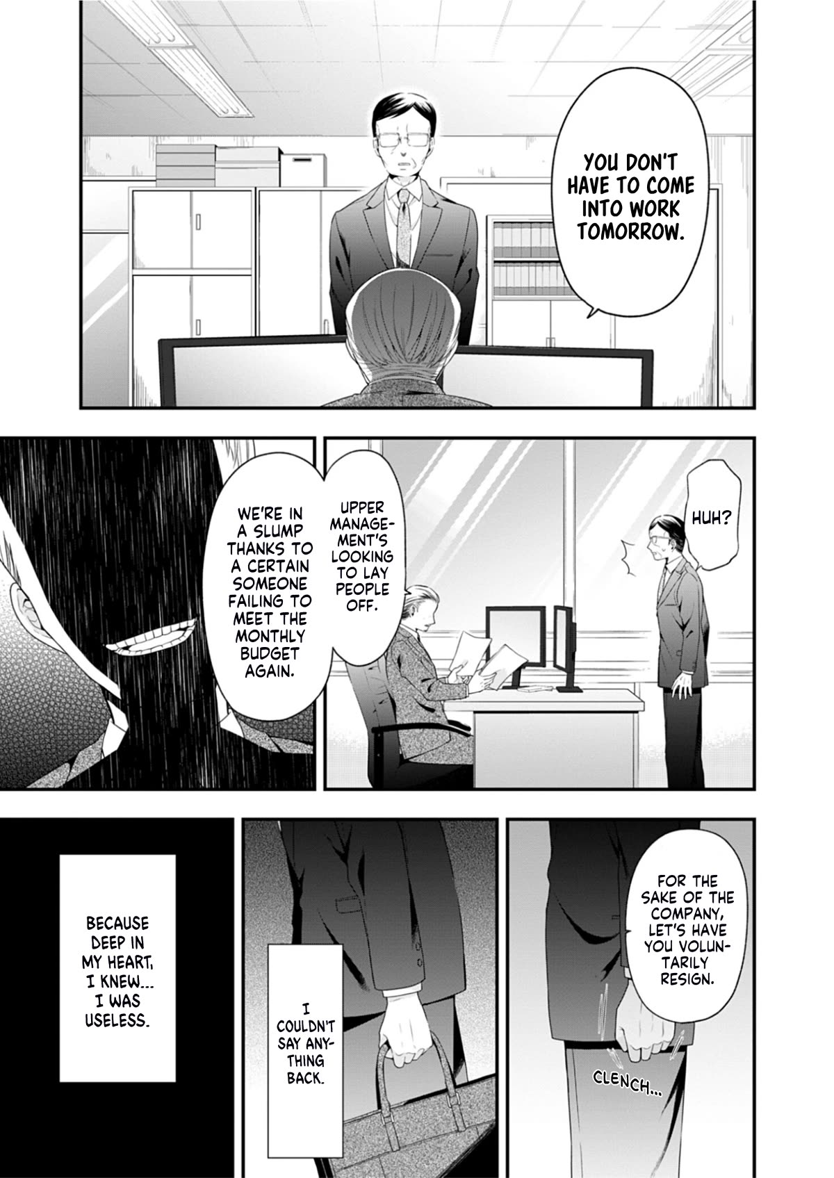The Old Man That Was Reincarnated as a Young Girl in the Demon World Wants to Become the Demon Lord for the Sake of Peace Chapter 1 page 4 - Chapter 1: The Beginning, a Crimson Night