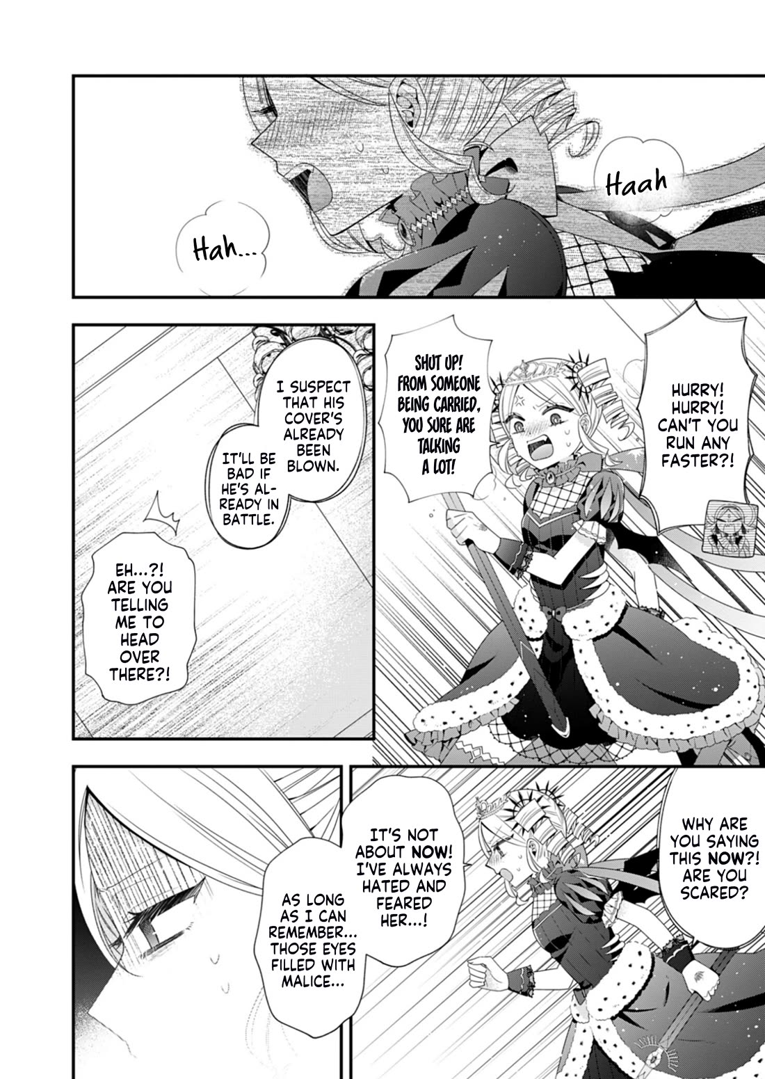 The Old Man That Was Reincarnated as a Young Girl in the Demon World Wants to Become the Demon Lord for the Sake of Peace Chapter 10 page 11 - Chapter 10: Scarlet-dyed Dignity