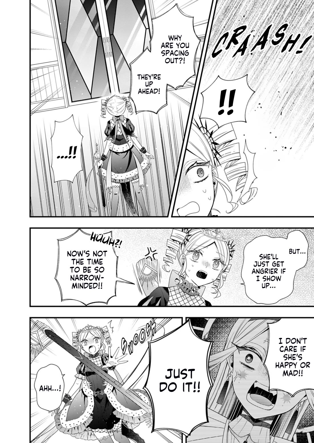 The Old Man That Was Reincarnated as a Young Girl in the Demon World Wants to Become the Demon Lord for the Sake of Peace Chapter 10 page 15 - Chapter 10: Scarlet-dyed Dignity