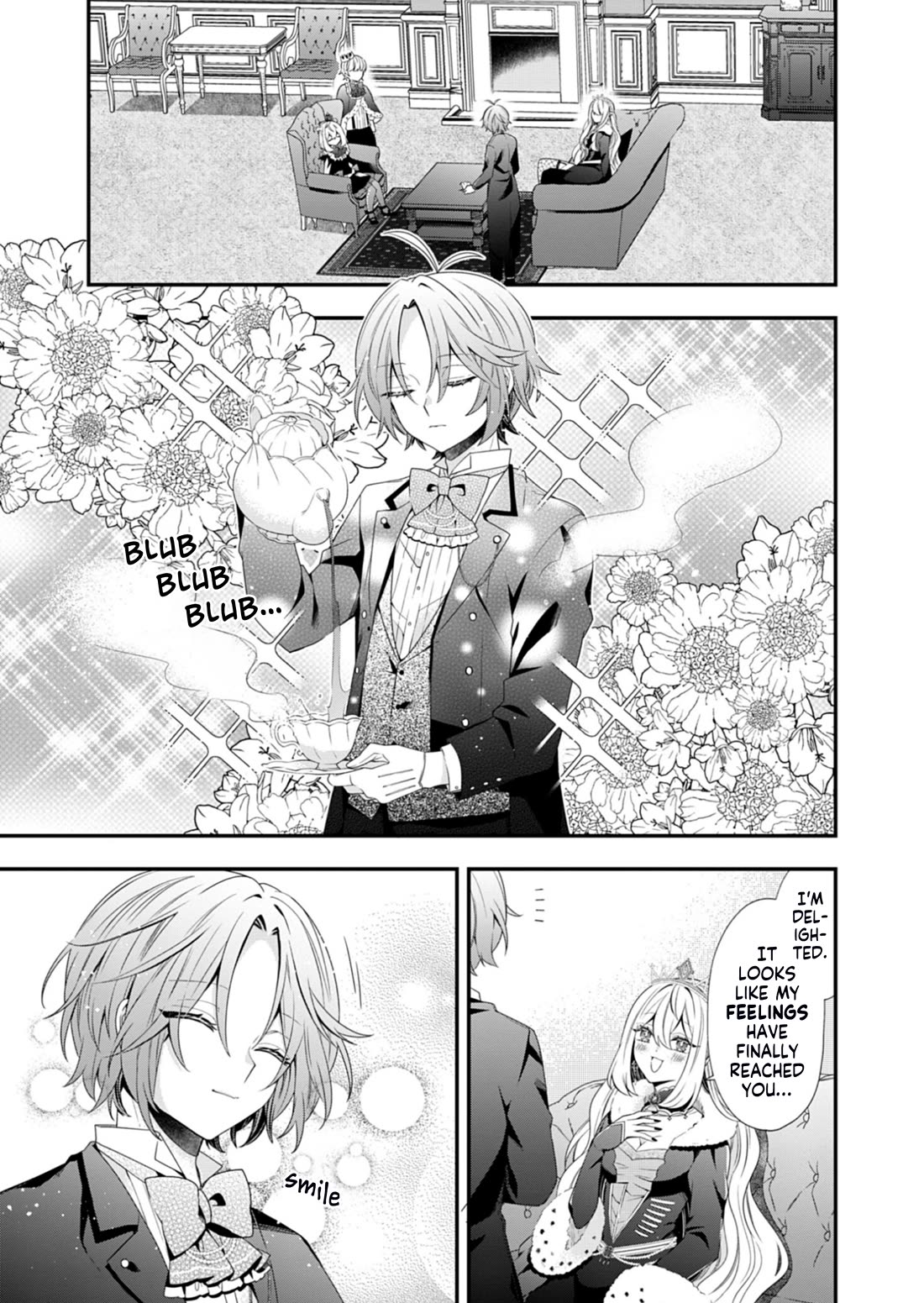 The Old Man That Was Reincarnated as a Young Girl in the Demon World Wants to Become the Demon Lord for the Sake of Peace Chapter 10 page 2 - Chapter 10: Scarlet-dyed Dignity