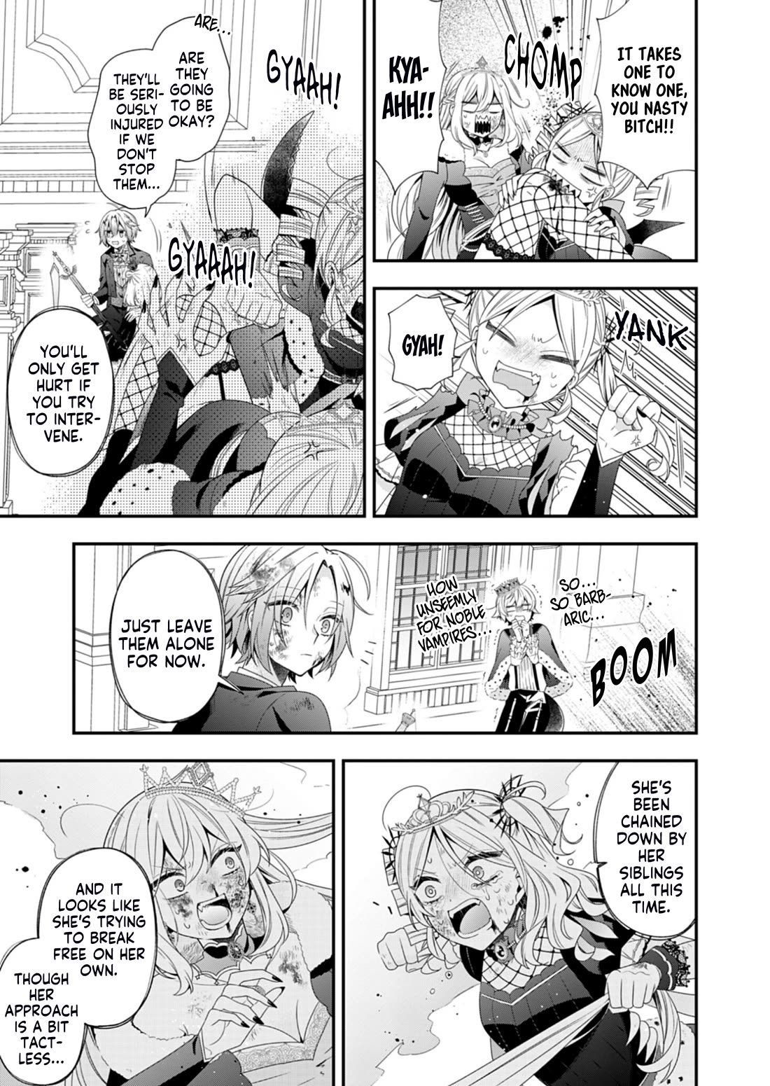 The Old Man That Was Reincarnated as a Young Girl in the Demon World Wants to Become the Demon Lord for the Sake of Peace Chapter 10 page 24 - Chapter 10: Scarlet-dyed Dignity