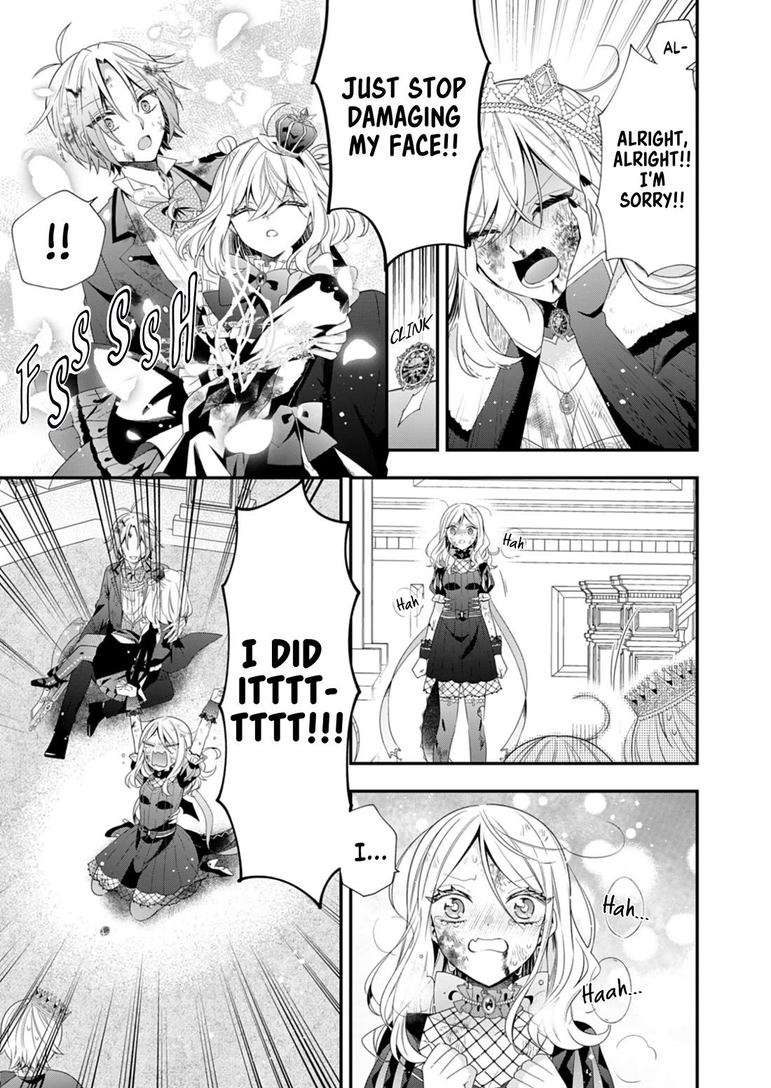 The Old Man That Was Reincarnated as a Young Girl in the Demon World Wants to Become the Demon Lord for the Sake of Peace Chapter 10 page 28 - Chapter 10: Scarlet-dyed Dignity