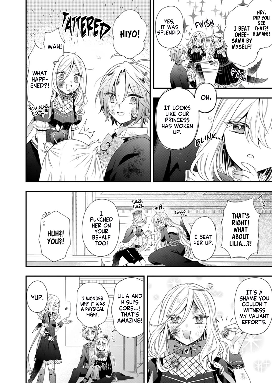 The Old Man That Was Reincarnated as a Young Girl in the Demon World Wants to Become the Demon Lord for the Sake of Peace Chapter 10 page 29 - Chapter 10: Scarlet-dyed Dignity