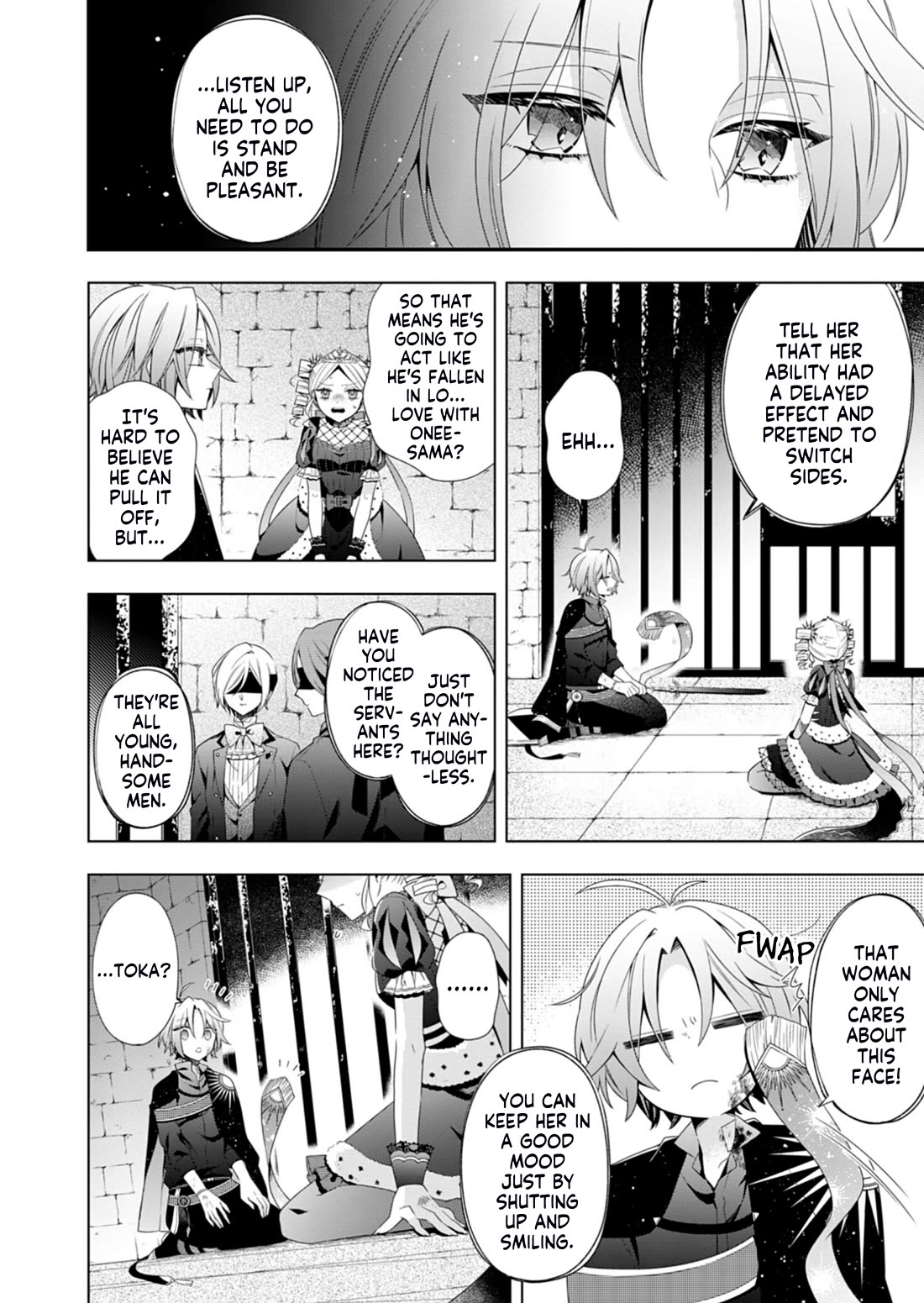 The Old Man That Was Reincarnated as a Young Girl in the Demon World Wants to Become the Demon Lord for the Sake of Peace Chapter 10 page 3 - Chapter 10: Scarlet-dyed Dignity