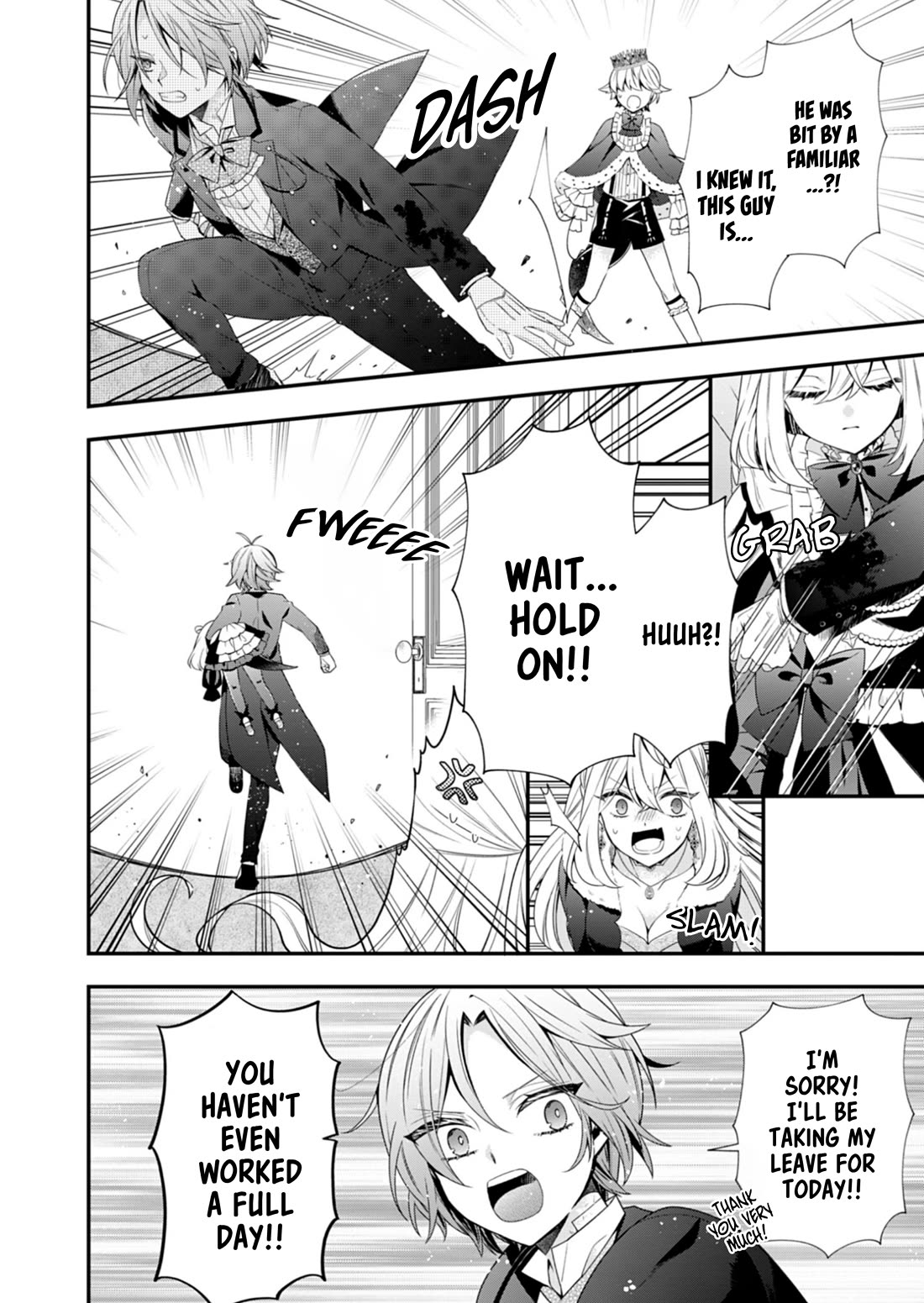 The Old Man That Was Reincarnated as a Young Girl in the Demon World Wants to Become the Demon Lord for the Sake of Peace Chapter 10 page 9 - Chapter 10: Scarlet-dyed Dignity