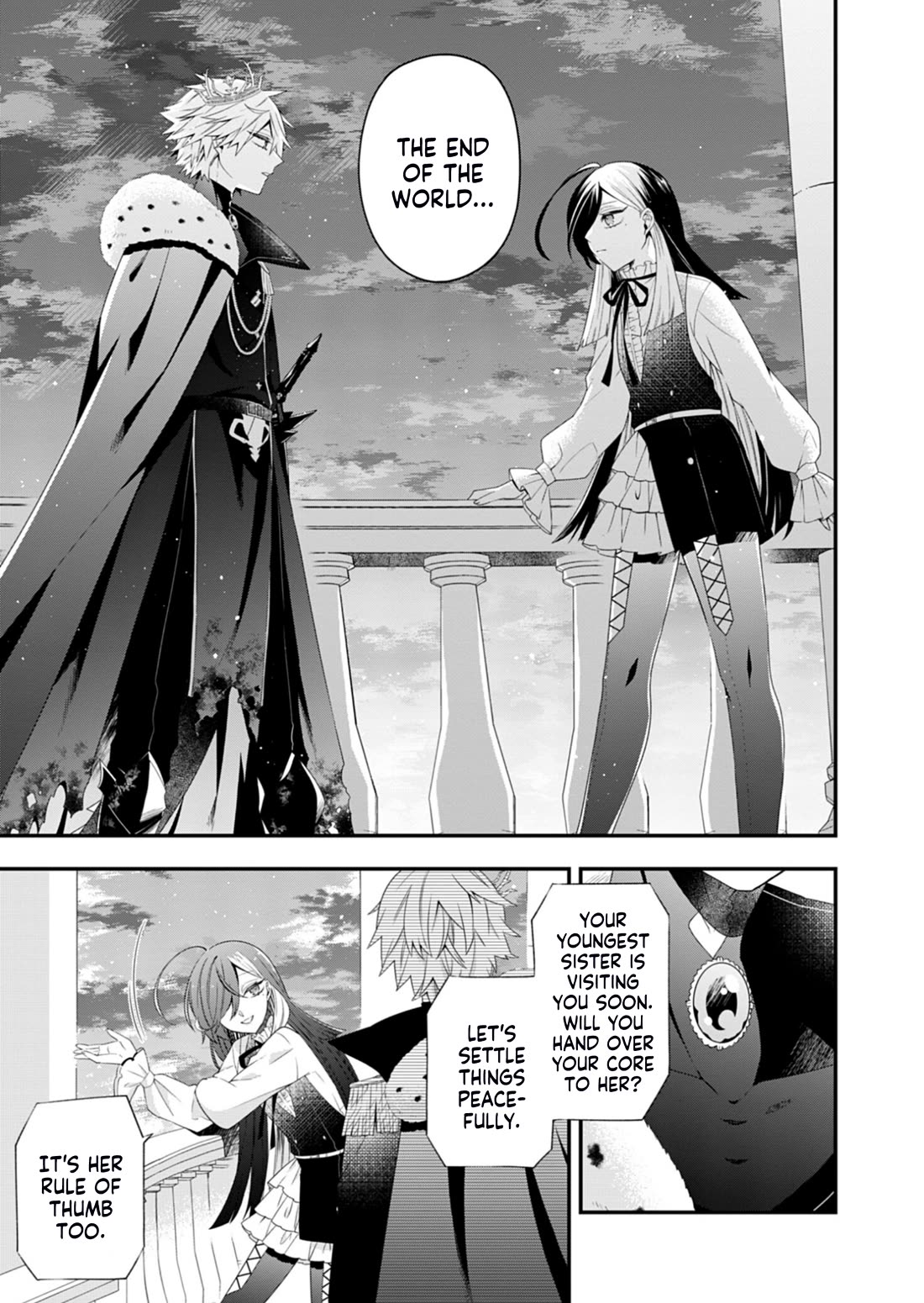 The Old Man That Was Reincarnated as a Young Girl in the Demon World Wants to Become the Demon Lord for the Sake of Peace Chapter 11 page 2 - Chapter 11: The Twilight of Dies Irae