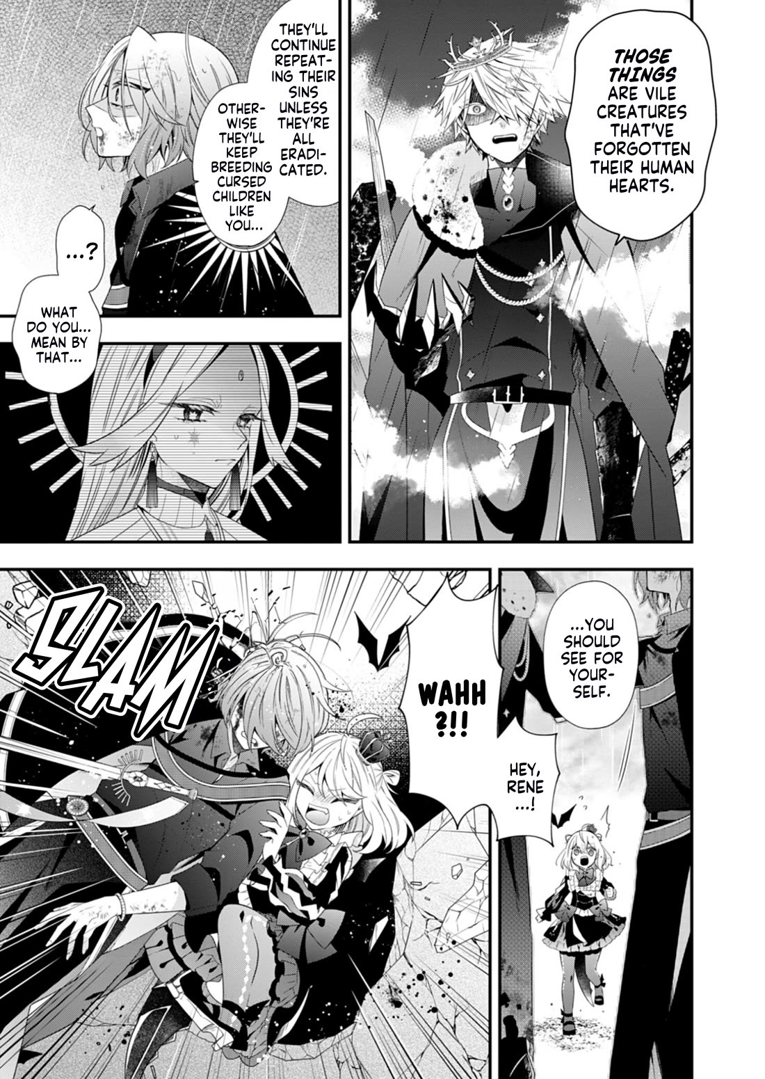 The Old Man That Was Reincarnated as a Young Girl in the Demon World Wants to Become the Demon Lord for the Sake of Peace Chapter 11 page 28 - Chapter 11: The Twilight of Dies Irae