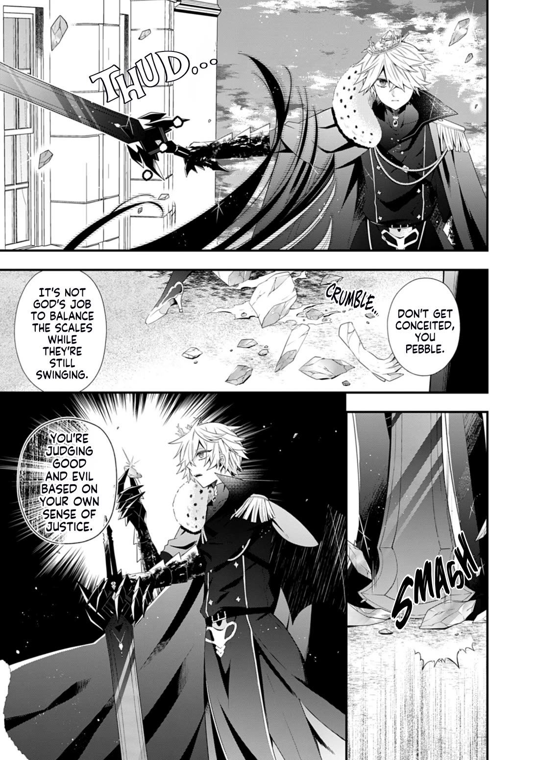 The Old Man That Was Reincarnated as a Young Girl in the Demon World Wants to Become the Demon Lord for the Sake of Peace Chapter 11 page 6 - Chapter 11: The Twilight of Dies Irae