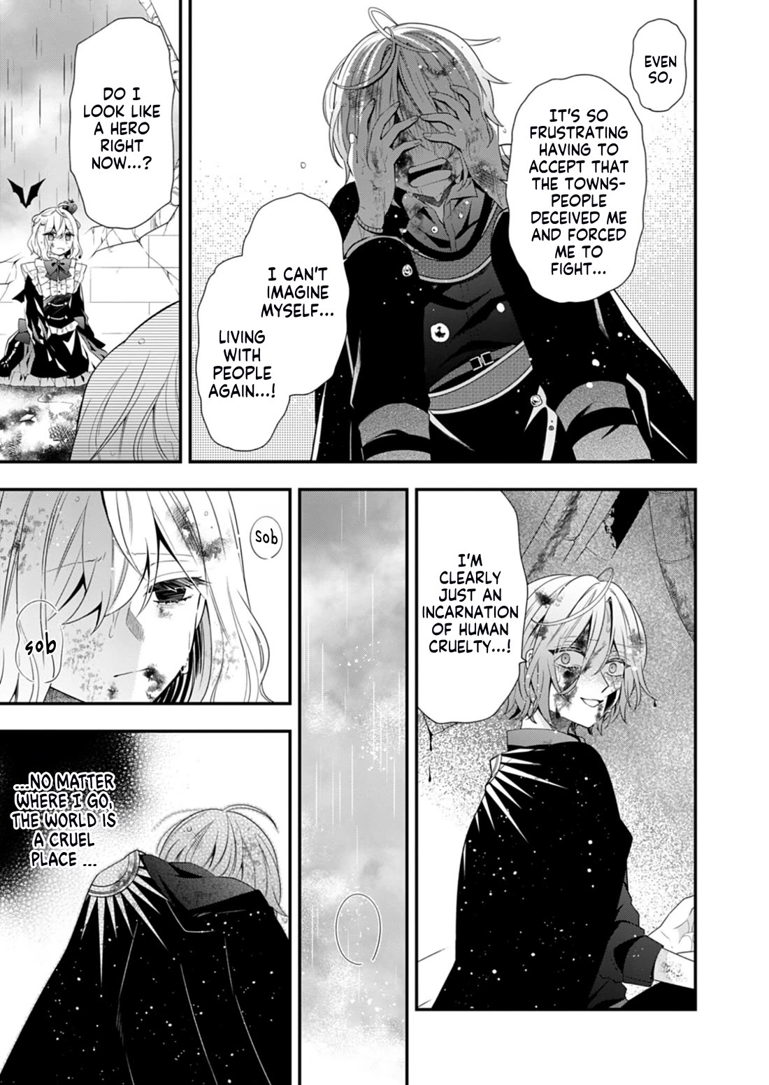 The Old Man That Was Reincarnated as a Young Girl in the Demon World Wants to Become the Demon Lord for the Sake of Peace Chapter 12 page 10 - Chapter 12: The Lightning-charged Blade that Severs Fate