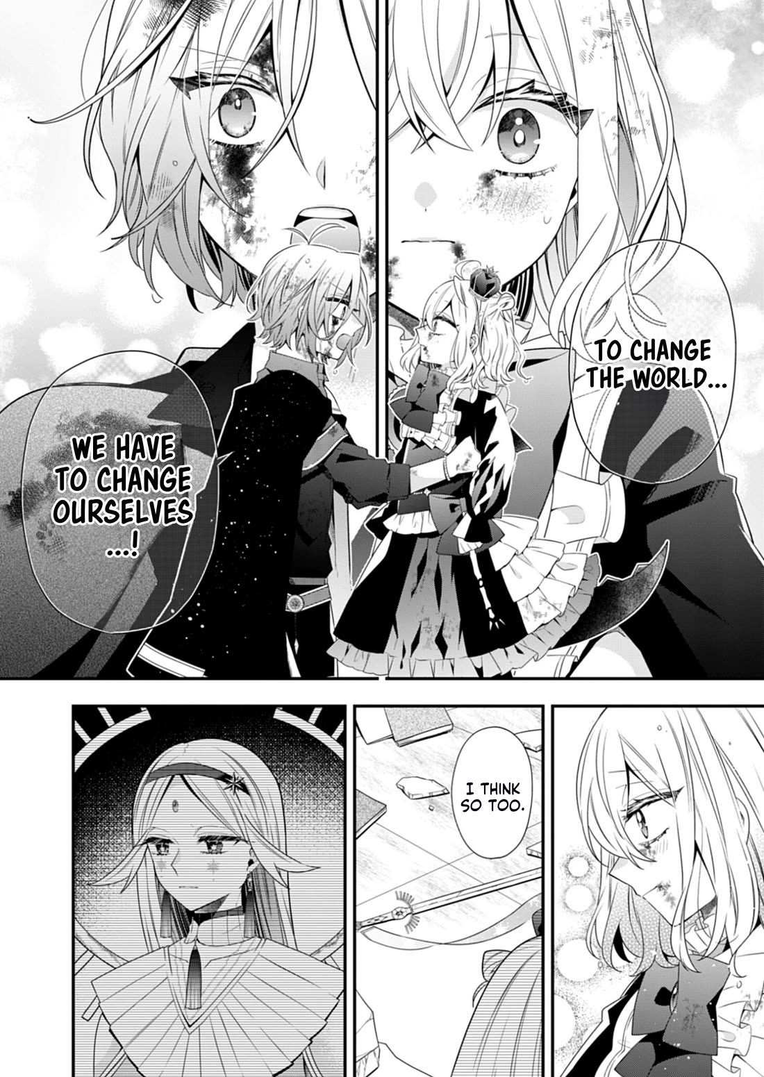 The Old Man That Was Reincarnated as a Young Girl in the Demon World Wants to Become the Demon Lord for the Sake of Peace Chapter 12 page 15 - Chapter 12: The Lightning-charged Blade that Severs Fate