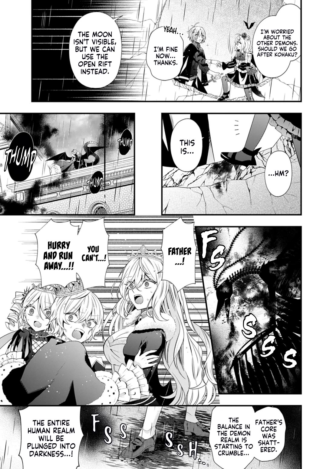 The Old Man That Was Reincarnated as a Young Girl in the Demon World Wants to Become the Demon Lord for the Sake of Peace Chapter 12 page 16 - Chapter 12: The Lightning-charged Blade that Severs Fate