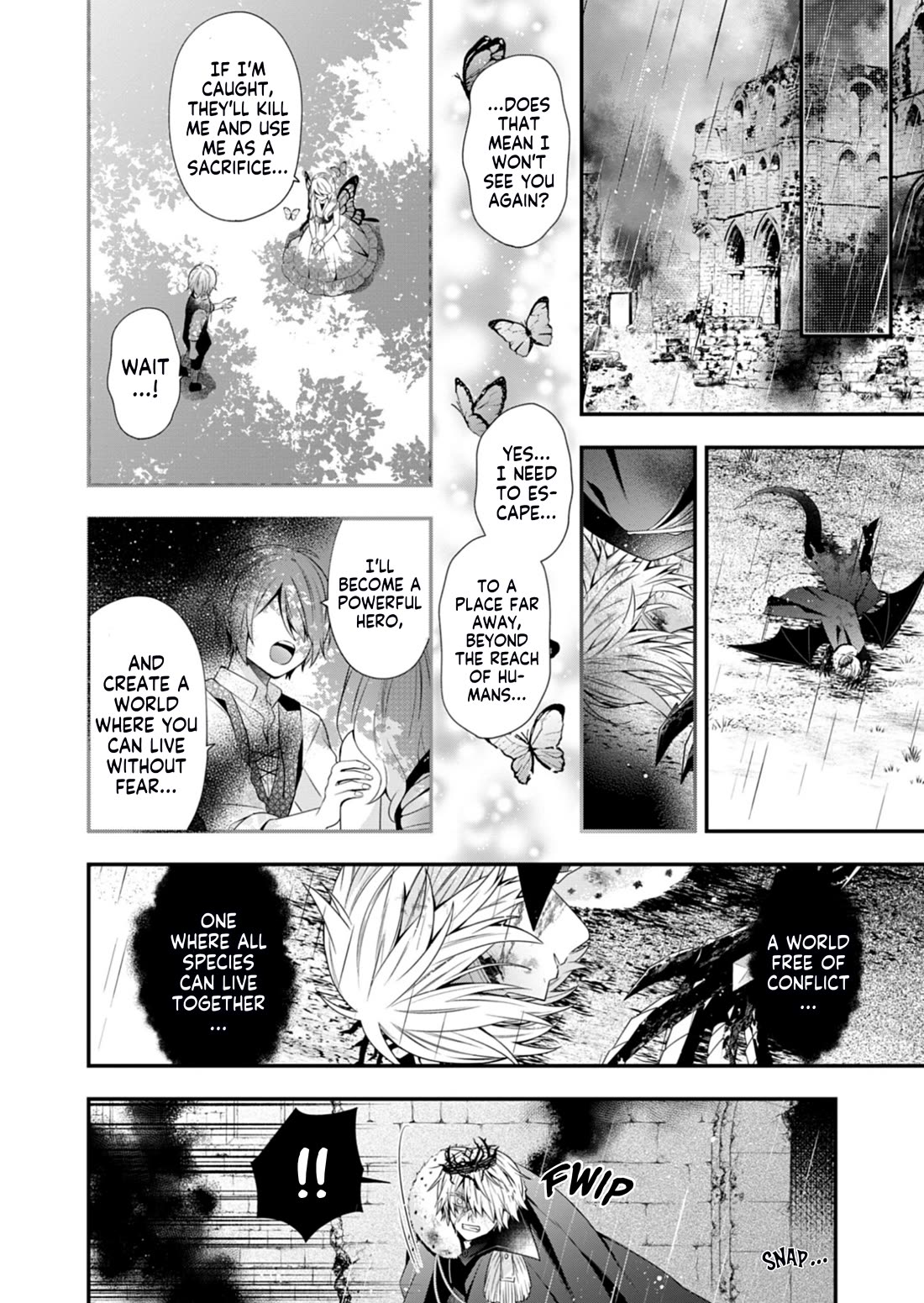 The Old Man That Was Reincarnated as a Young Girl in the Demon World Wants to Become the Demon Lord for the Sake of Peace Chapter 12 page 23 - Chapter 12: The Lightning-charged Blade that Severs Fate