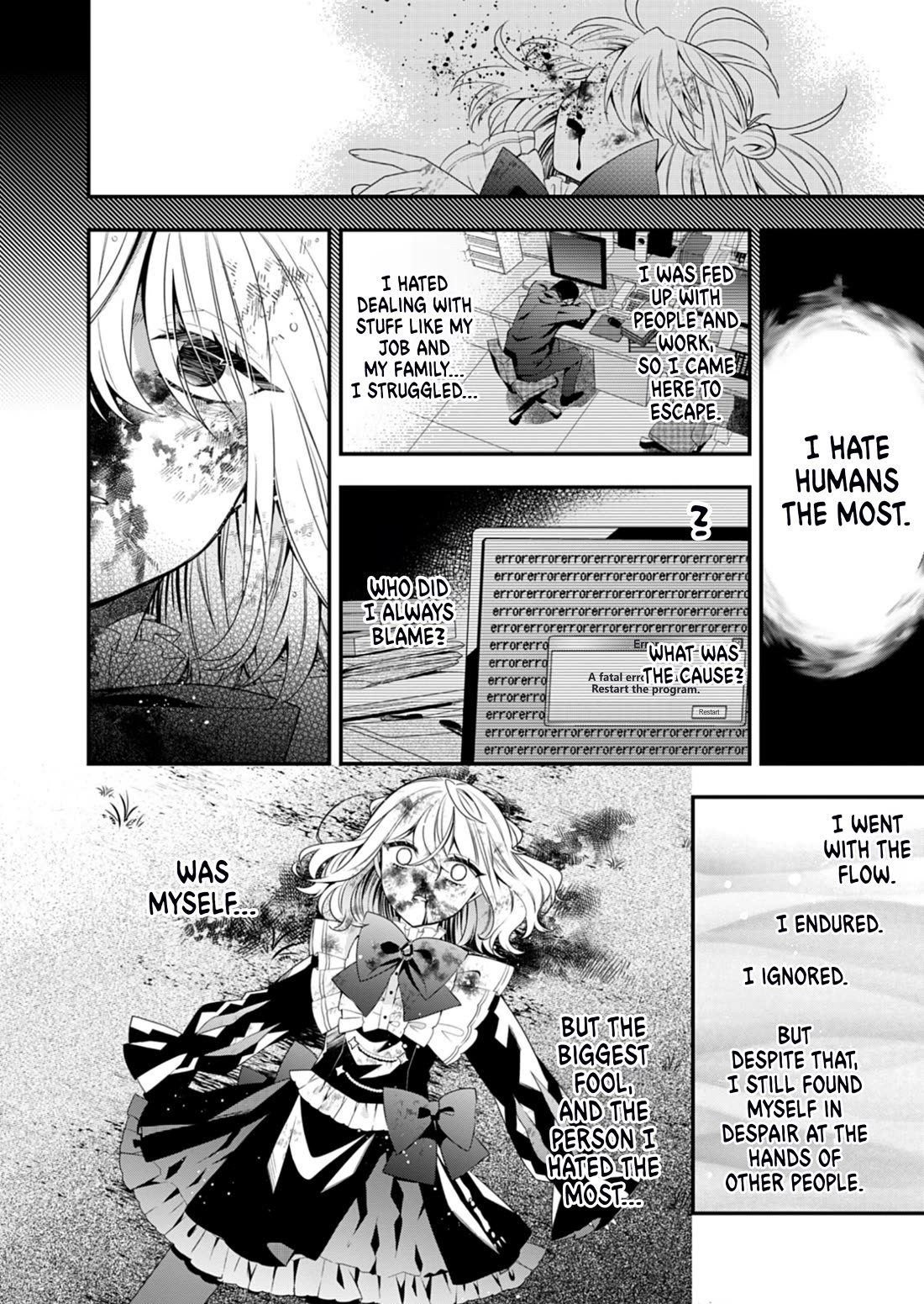The Old Man That Was Reincarnated as a Young Girl in the Demon World Wants to Become the Demon Lord for the Sake of Peace Chapter 12 page 27 - Chapter 12: The Lightning-charged Blade that Severs Fate
