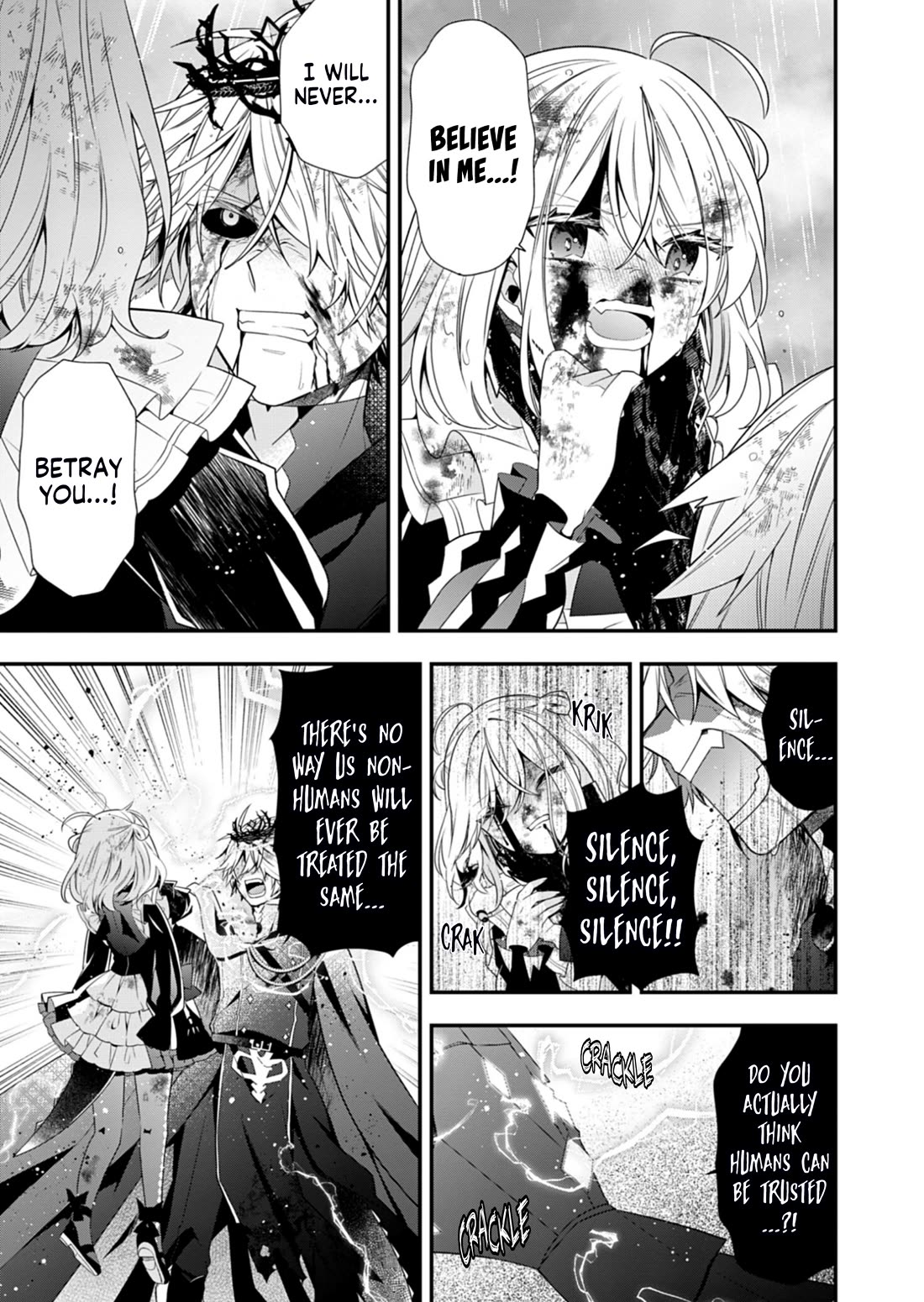 The Old Man That Was Reincarnated as a Young Girl in the Demon World Wants to Become the Demon Lord for the Sake of Peace Chapter 12 page 30 - Chapter 12: The Lightning-charged Blade that Severs Fate
