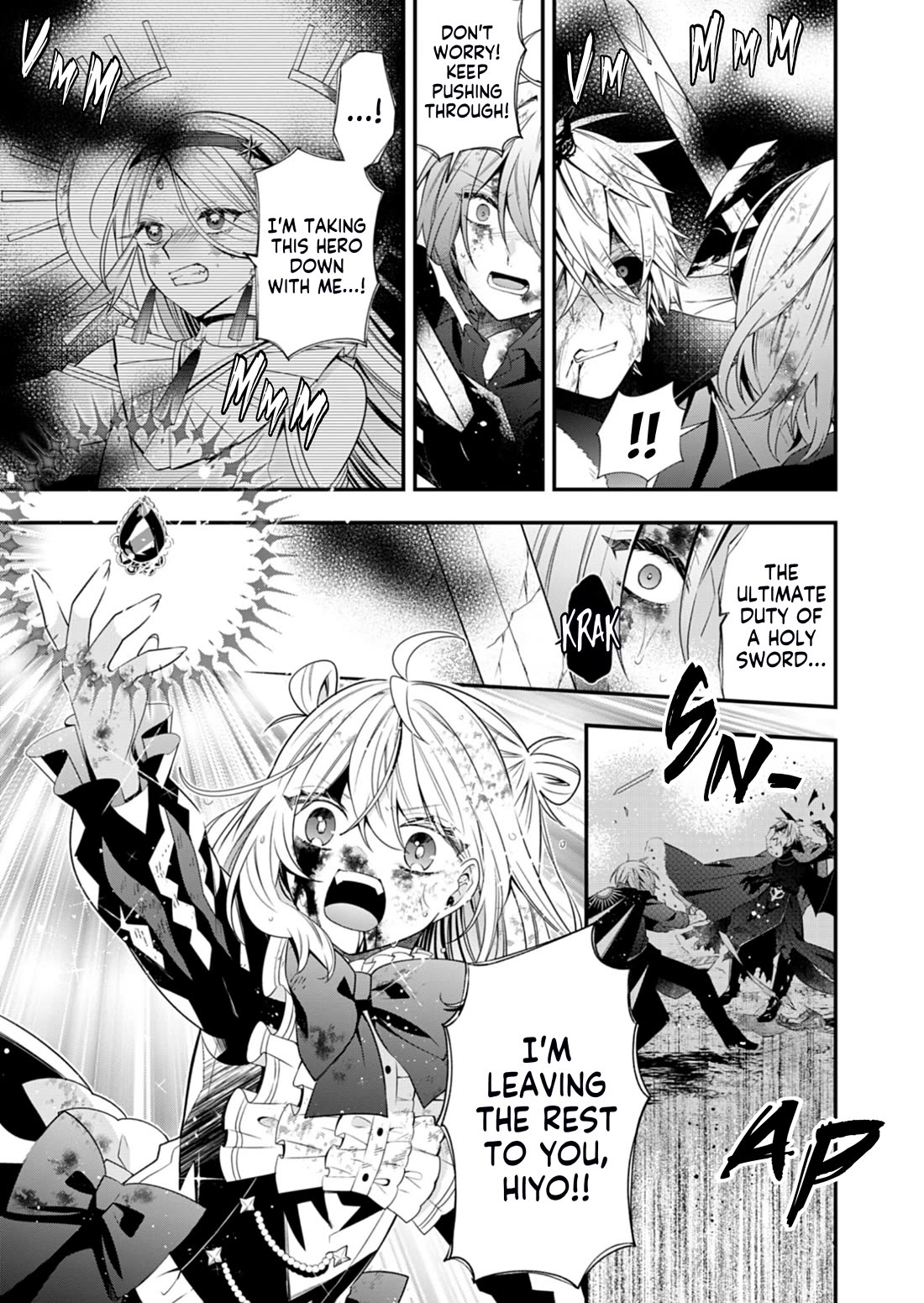 The Old Man That Was Reincarnated as a Young Girl in the Demon World Wants to Become the Demon Lord for the Sake of Peace Chapter 12 page 32 - Chapter 12: The Lightning-charged Blade that Severs Fate