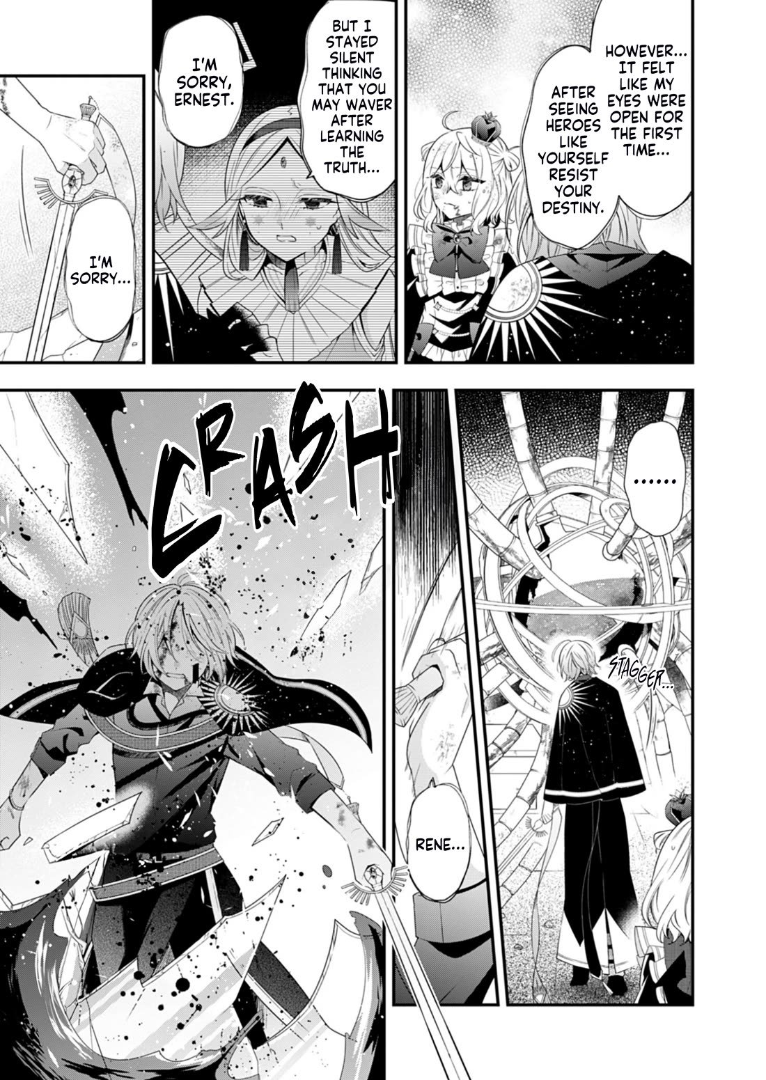 The Old Man That Was Reincarnated as a Young Girl in the Demon World Wants to Become the Demon Lord for the Sake of Peace Chapter 12 page 8 - Chapter 12: The Lightning-charged Blade that Severs Fate
