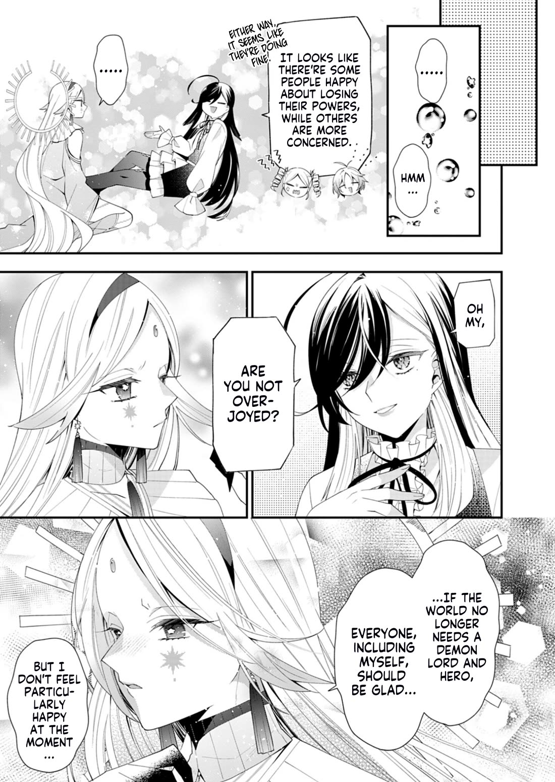 The Old Man That Was Reincarnated as a Young Girl in the Demon World Wants to Become the Demon Lord for the Sake of Peace Chapter 13.5 page 3 - Chapter 13.5: Extra Comic