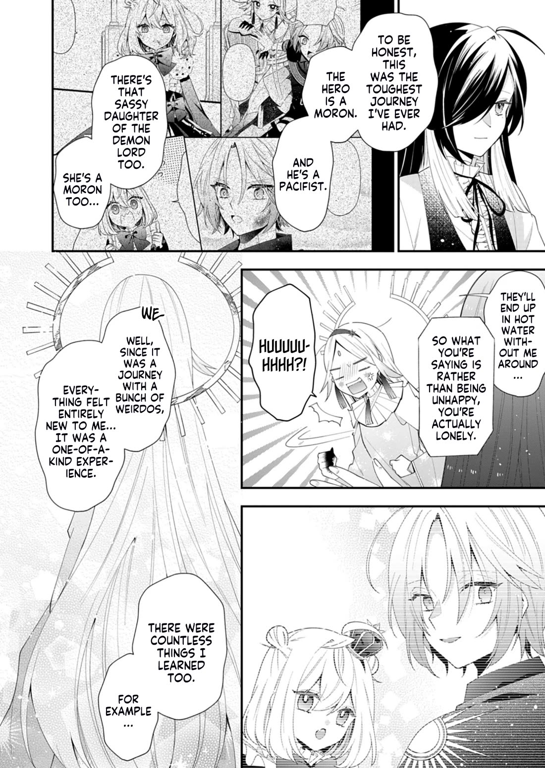 The Old Man That Was Reincarnated as a Young Girl in the Demon World Wants to Become the Demon Lord for the Sake of Peace Chapter 13.5 page 4 - Chapter 13.5: Extra Comic