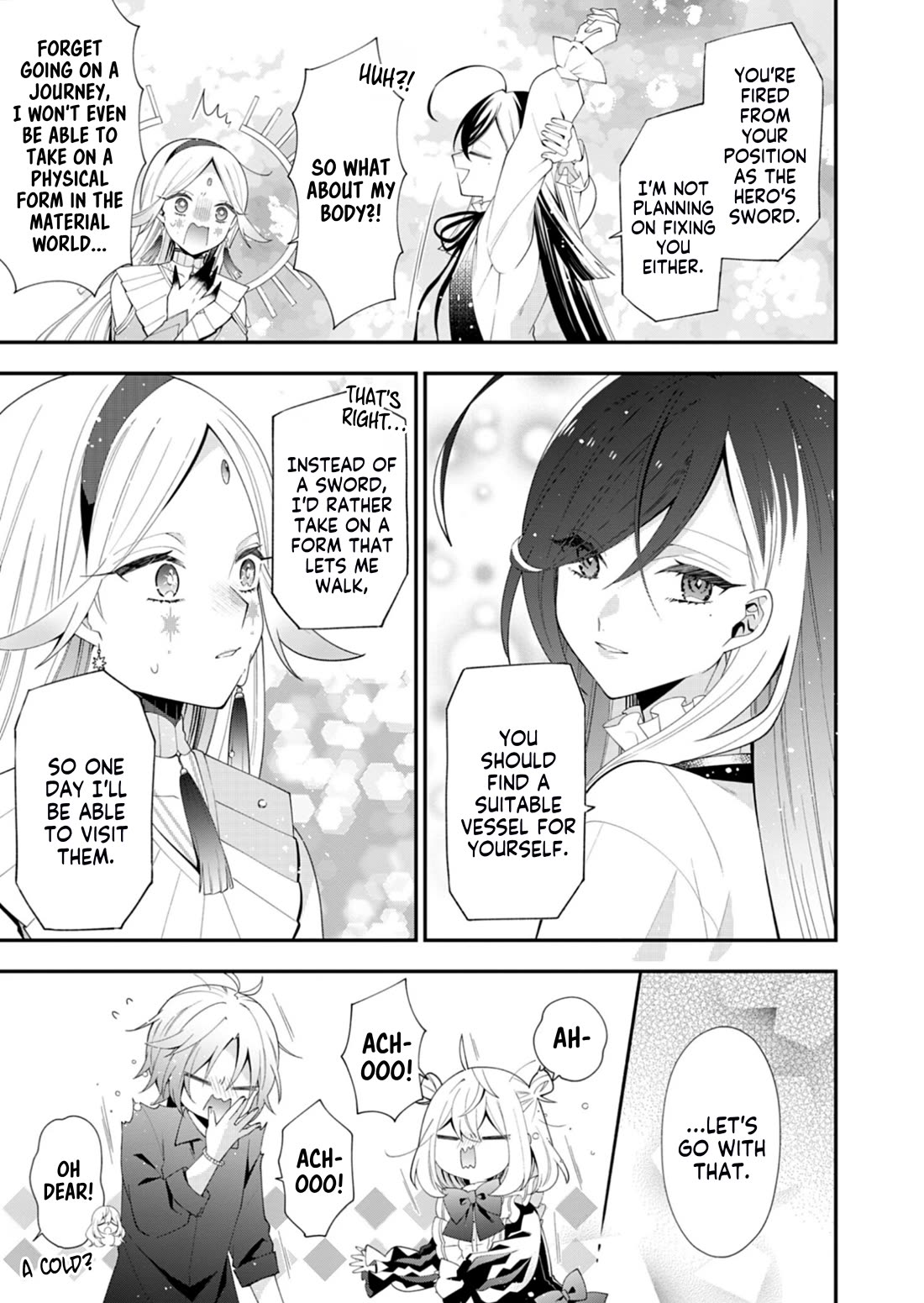 The Old Man That Was Reincarnated as a Young Girl in the Demon World Wants to Become the Demon Lord for the Sake of Peace Chapter 13.5 page 7 - Chapter 13.5: Extra Comic