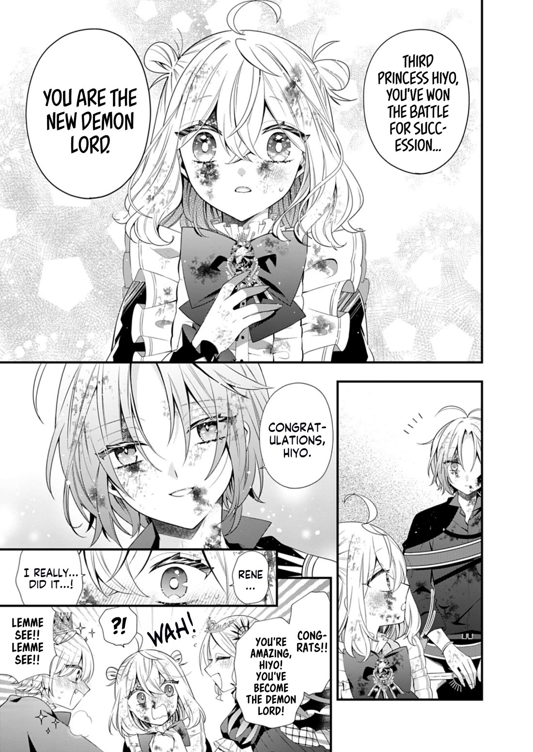 The Old Man That Was Reincarnated as a Young Girl in the Demon World Wants to Become the Demon Lord for the Sake of Peace Chapter 13 page 10 - Chapter 13: The Rotting Crown, Arriving at a Sunlit Shambhala [END]