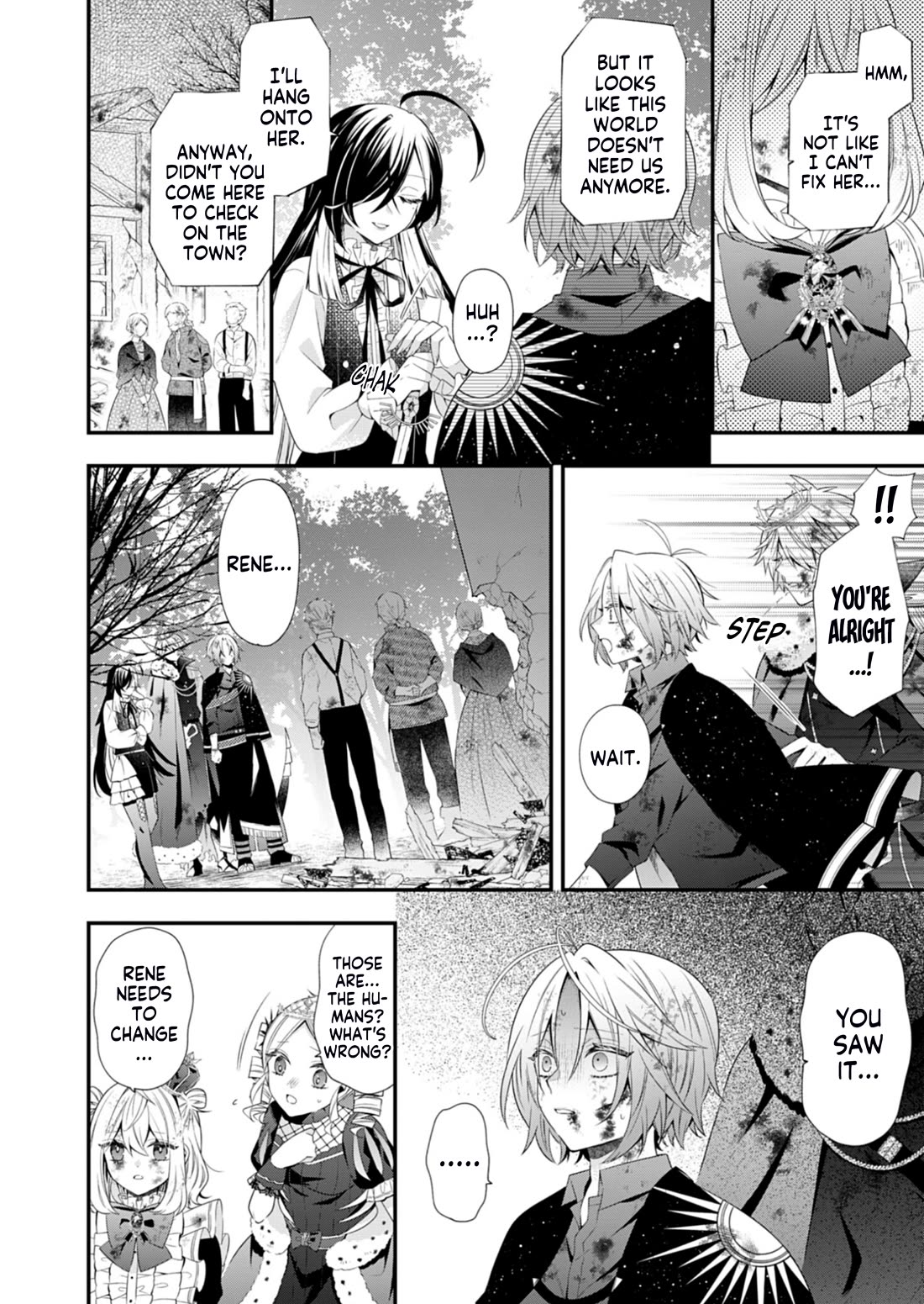 The Old Man That Was Reincarnated as a Young Girl in the Demon World Wants to Become the Demon Lord for the Sake of Peace Chapter 13 page 13 - Chapter 13: The Rotting Crown, Arriving at a Sunlit Shambhala [END]
