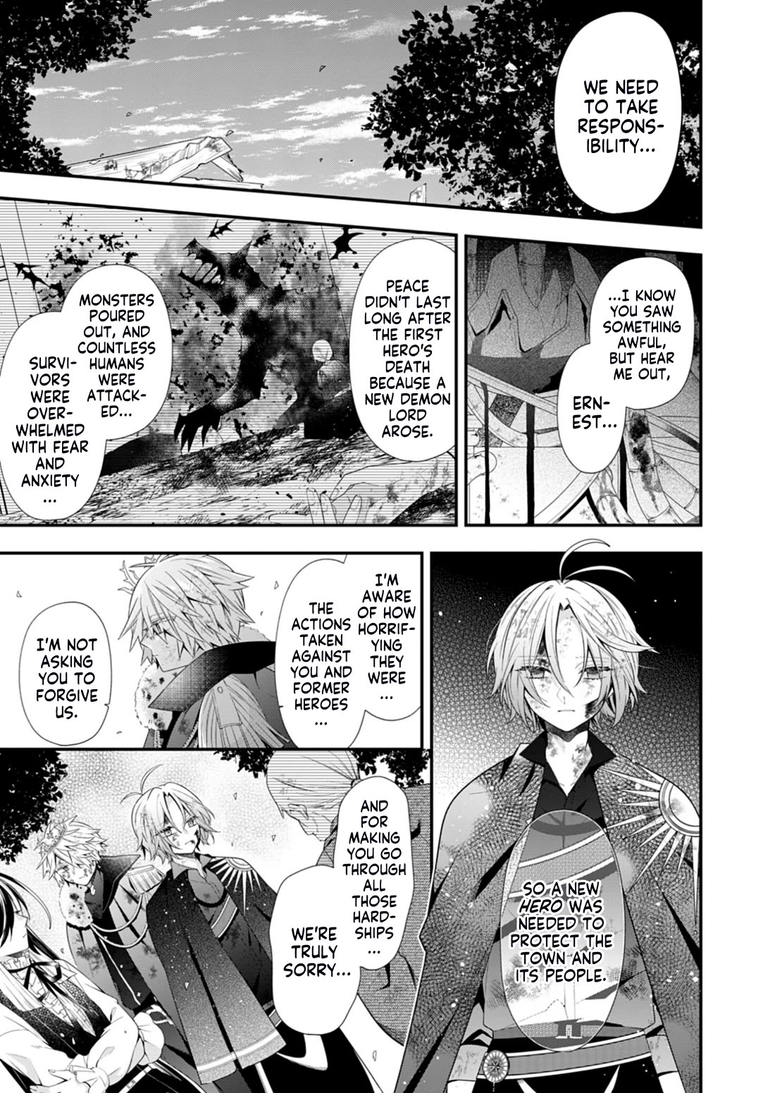 The Old Man That Was Reincarnated as a Young Girl in the Demon World Wants to Become the Demon Lord for the Sake of Peace Chapter 13 page 14 - Chapter 13: The Rotting Crown, Arriving at a Sunlit Shambhala [END]