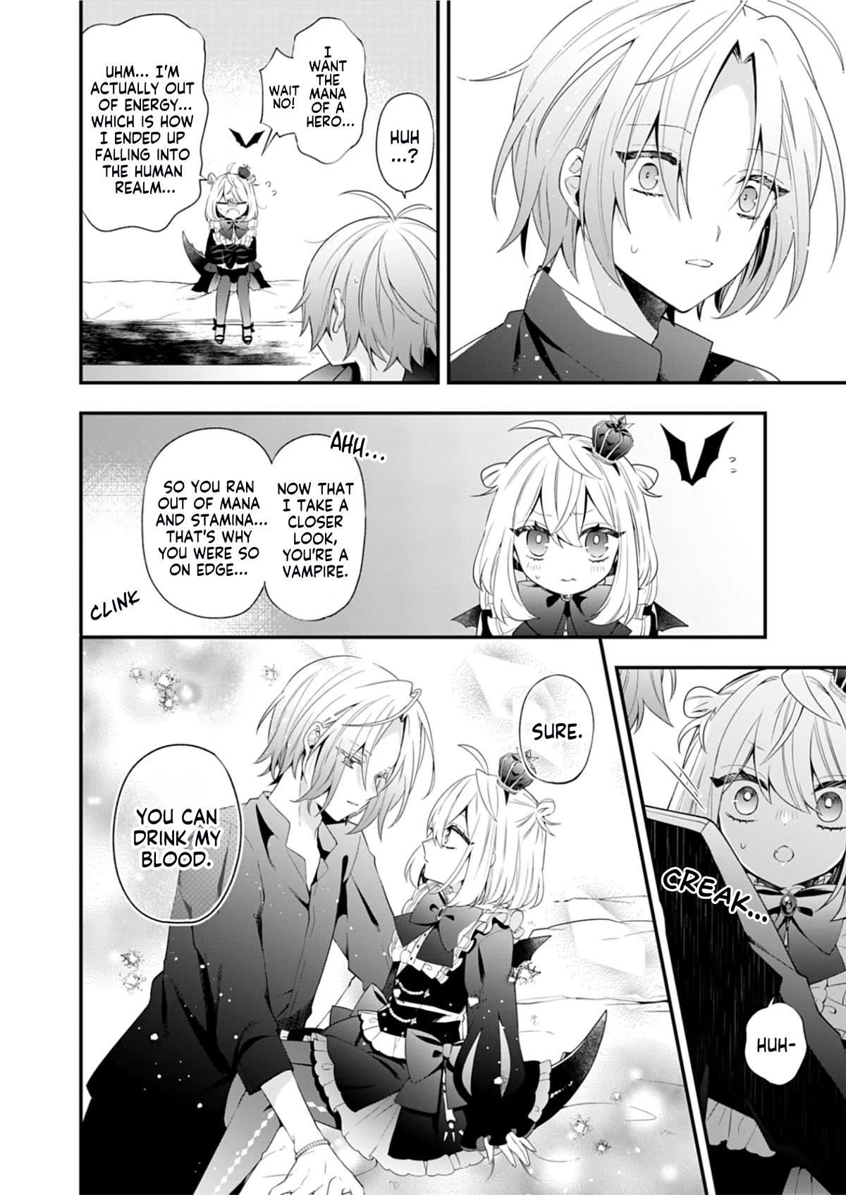 The Old Man That Was Reincarnated as a Young Girl in the Demon World Wants to Become the Demon Lord for the Sake of Peace Chapter 2 page 10 - Chapter 2: Mirrors That Reflect the Golden Moon