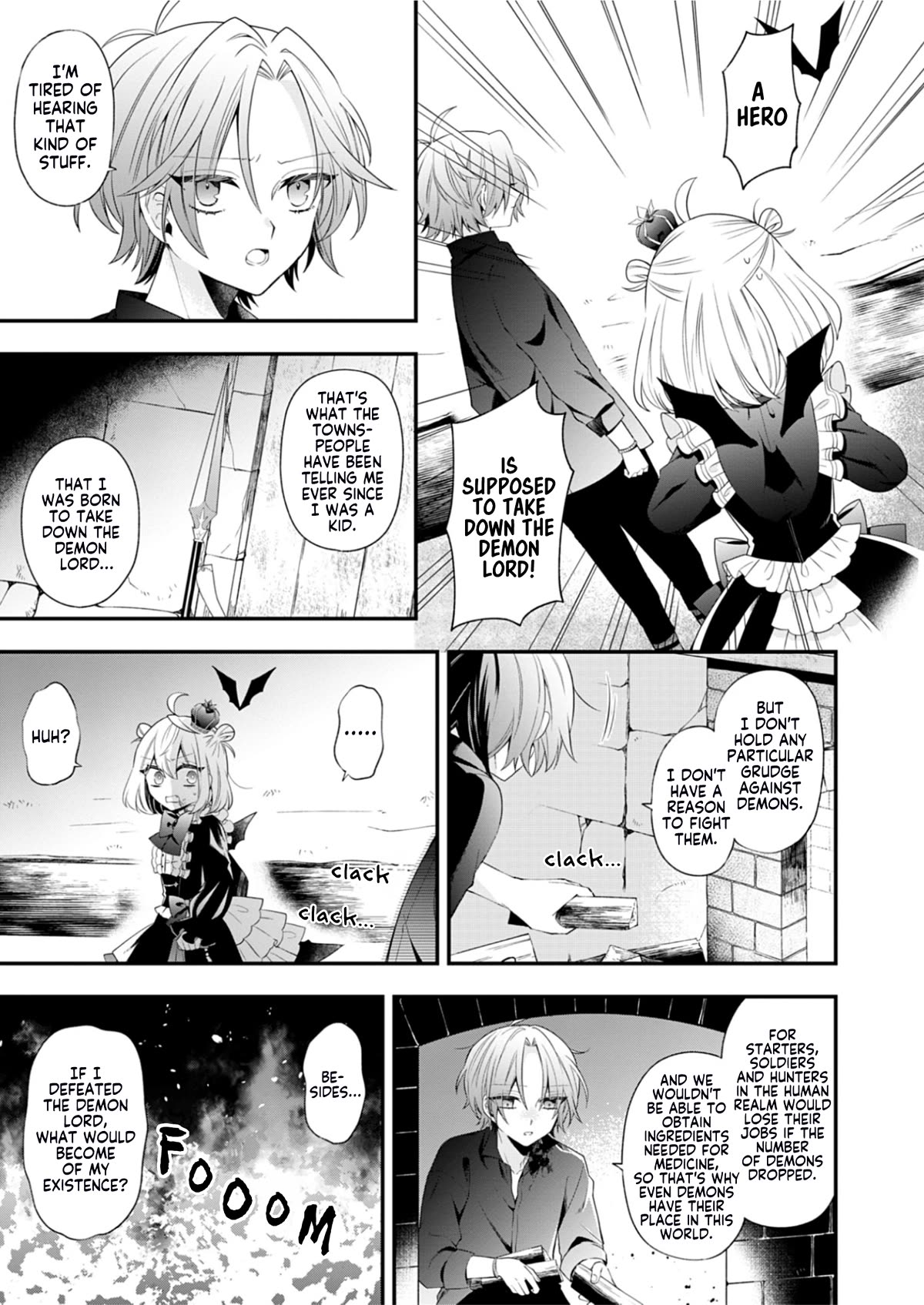 The Old Man That Was Reincarnated as a Young Girl in the Demon World Wants to Become the Demon Lord for the Sake of Peace Chapter 2 page 15 - Chapter 2: Mirrors That Reflect the Golden Moon