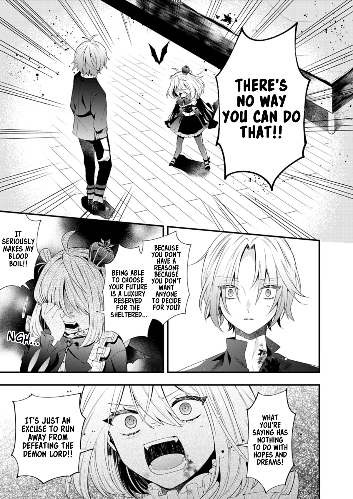 The Old Man That Was Reincarnated as a Young Girl in the Demon World Wants to Become the Demon Lord for the Sake of Peace Chapter 2 page 17 - Chapter 2: Mirrors That Reflect the Golden Moon