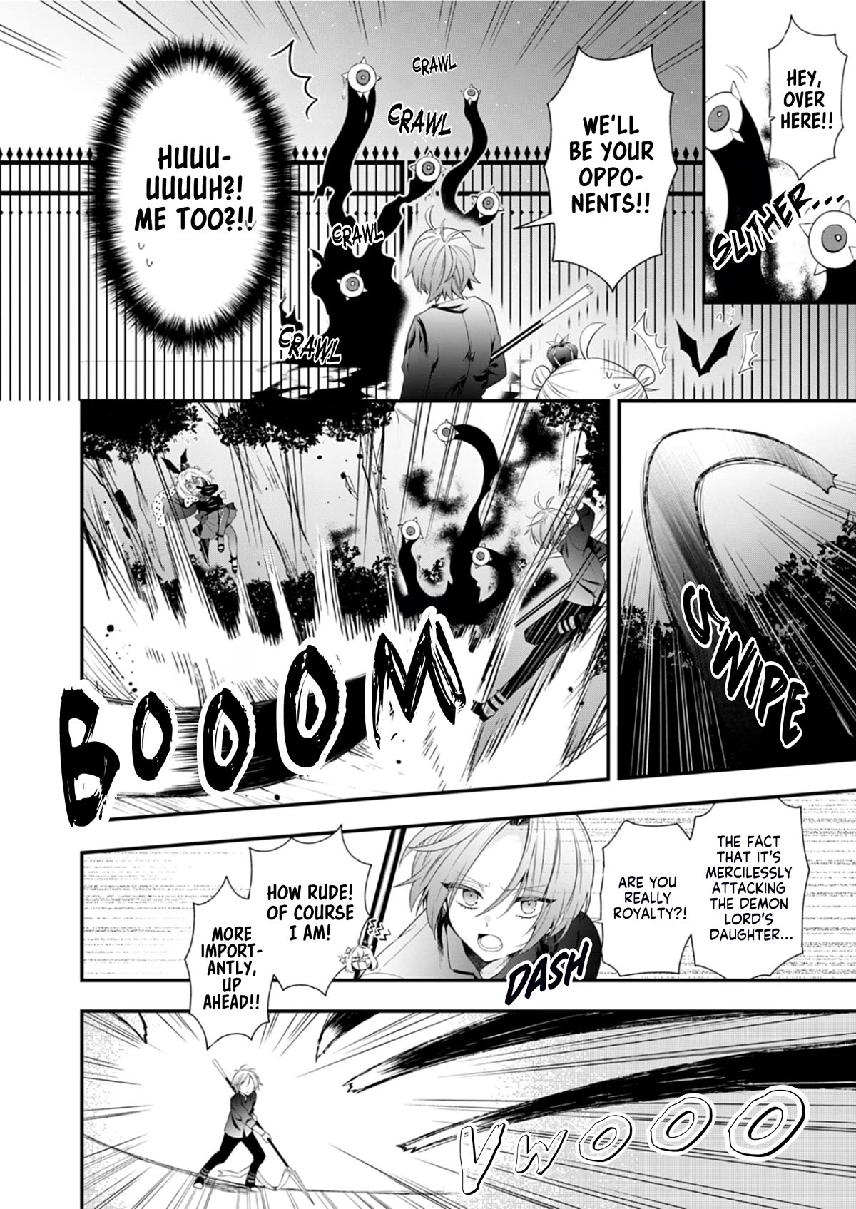 The Old Man That Was Reincarnated as a Young Girl in the Demon World Wants to Become the Demon Lord for the Sake of Peace Chapter 2 page 22 - Chapter 2: Mirrors That Reflect the Golden Moon