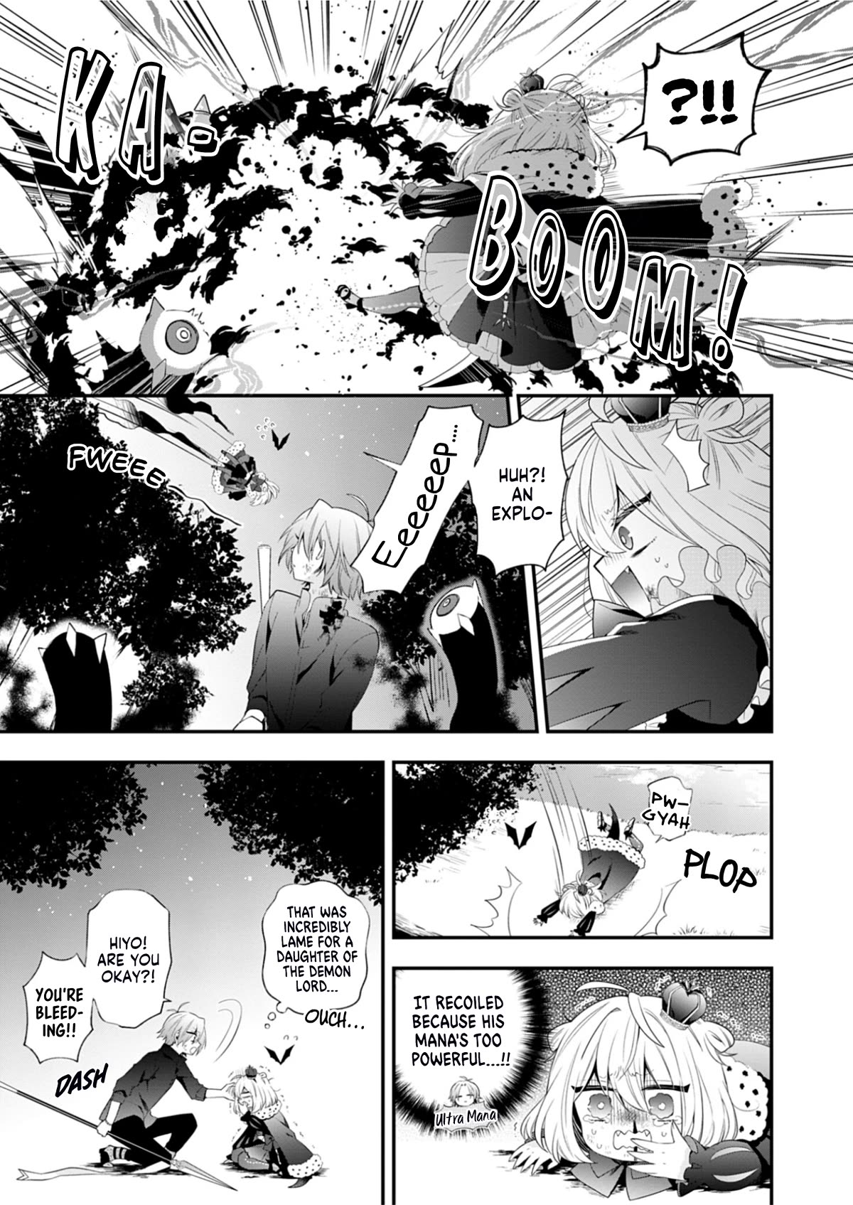 The Old Man That Was Reincarnated as a Young Girl in the Demon World Wants to Become the Demon Lord for the Sake of Peace Chapter 2 page 25 - Chapter 2: Mirrors That Reflect the Golden Moon