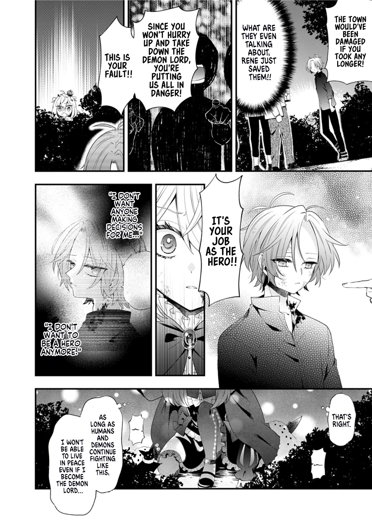 The Old Man That Was Reincarnated as a Young Girl in the Demon World Wants to Become the Demon Lord for the Sake of Peace Chapter 2 page 30 - Chapter 2: Mirrors That Reflect the Golden Moon