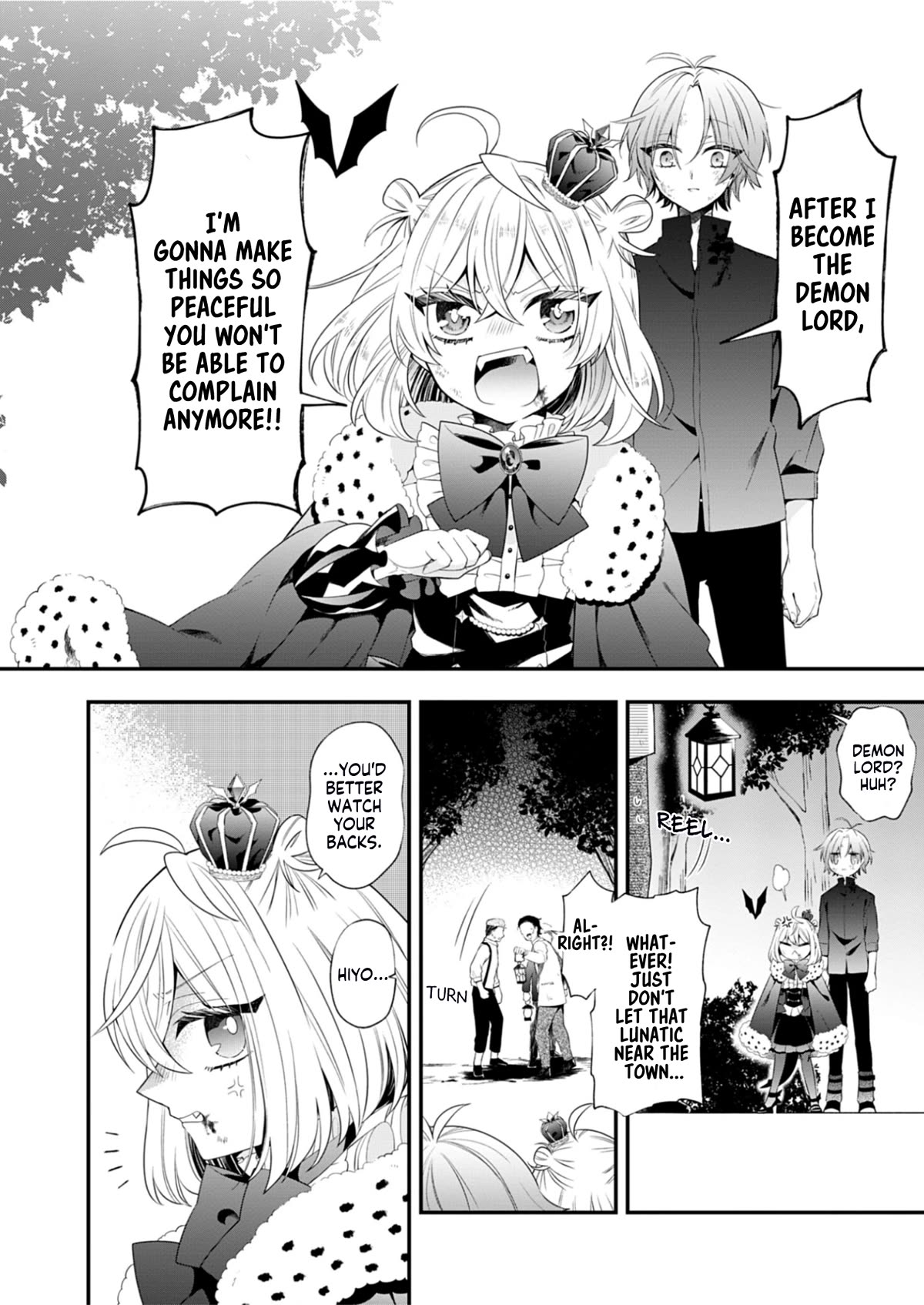 The Old Man That Was Reincarnated as a Young Girl in the Demon World Wants to Become the Demon Lord for the Sake of Peace Chapter 2 page 32 - Chapter 2: Mirrors That Reflect the Golden Moon