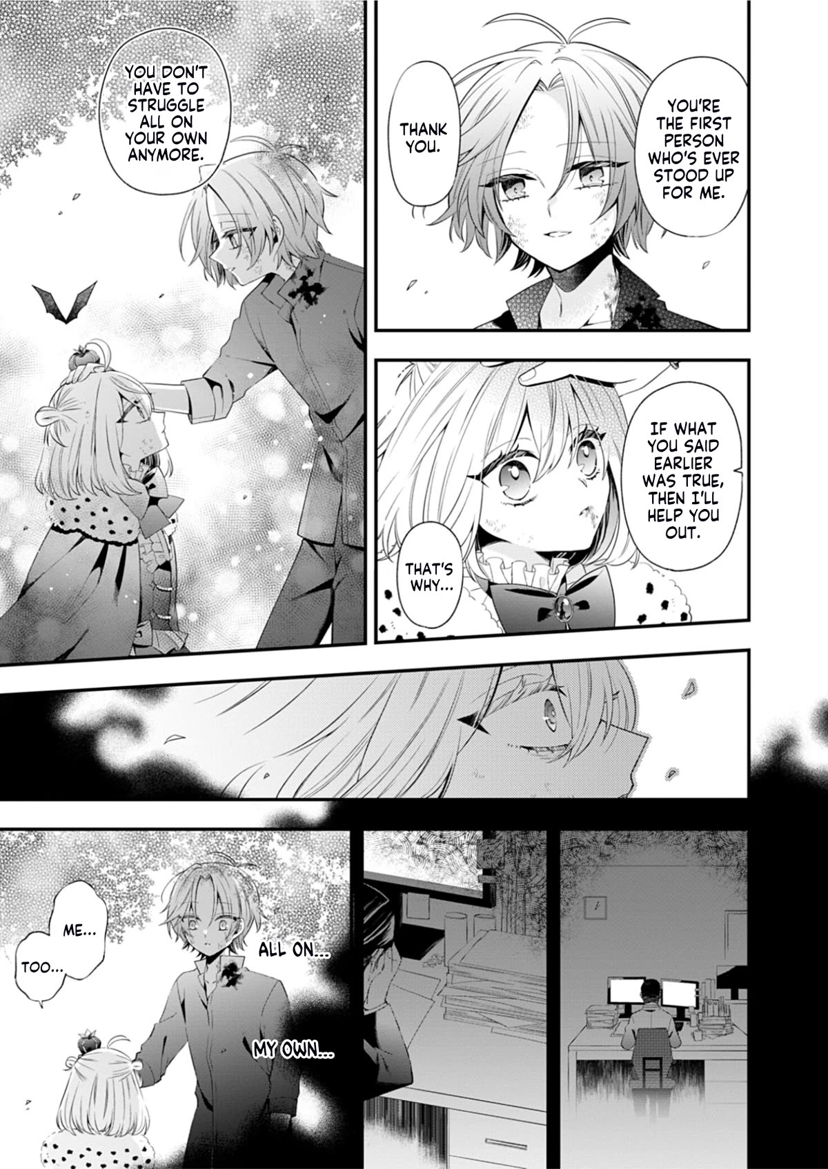 The Old Man That Was Reincarnated as a Young Girl in the Demon World Wants to Become the Demon Lord for the Sake of Peace Chapter 2 page 33 - Chapter 2: Mirrors That Reflect the Golden Moon
