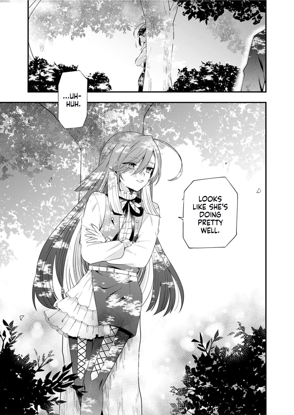 The Old Man That Was Reincarnated as a Young Girl in the Demon World Wants to Become the Demon Lord for the Sake of Peace Chapter 2 page 35 - Chapter 2: Mirrors That Reflect the Golden Moon