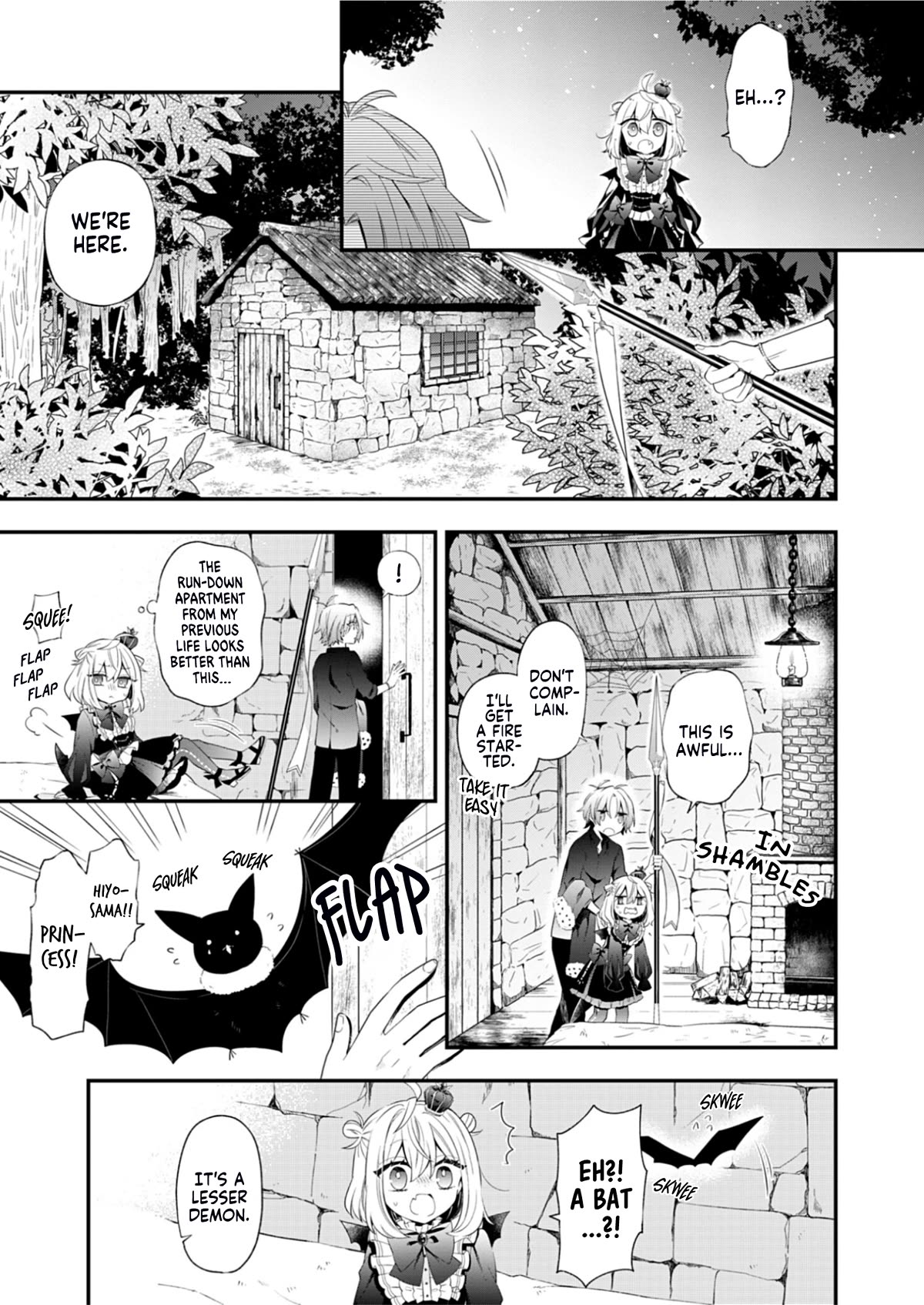 The Old Man That Was Reincarnated as a Young Girl in the Demon World Wants to Become the Demon Lord for the Sake of Peace Chapter 2 page 7 - Chapter 2: Mirrors That Reflect the Golden Moon
