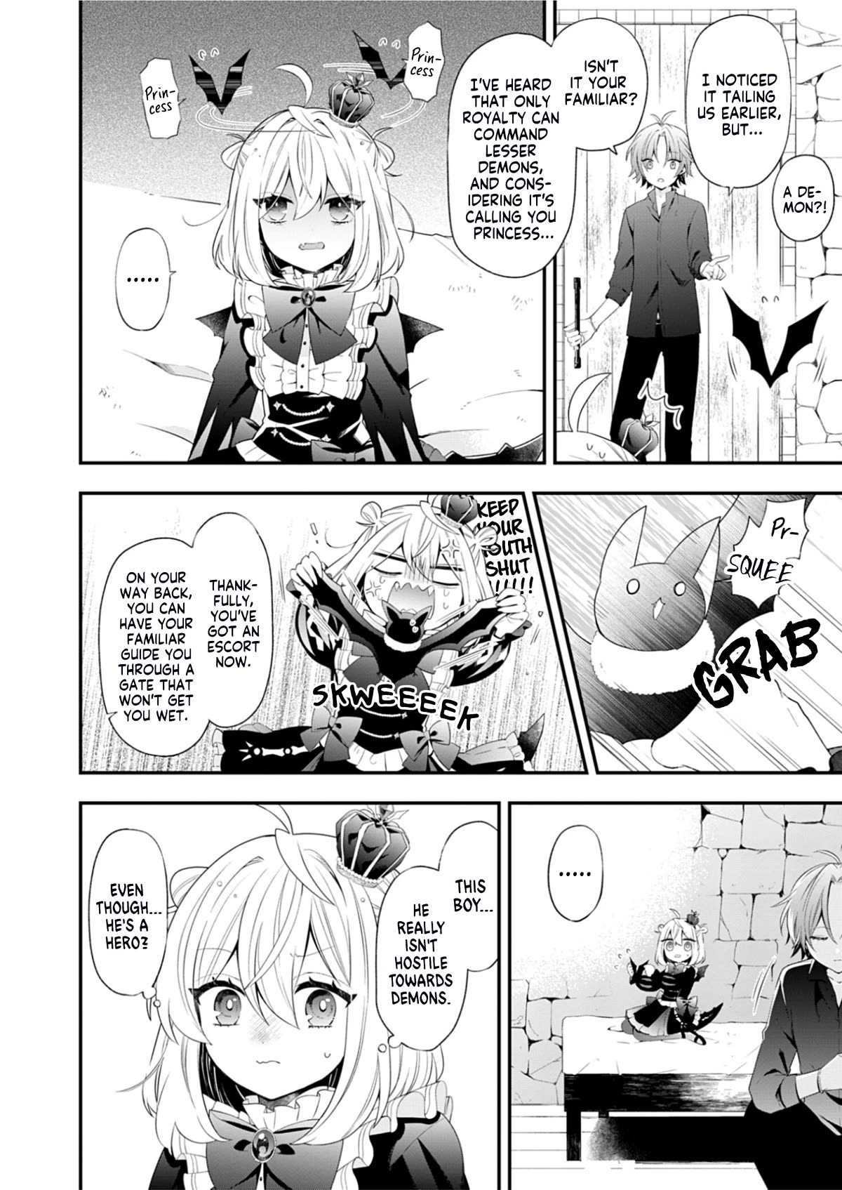 The Old Man That Was Reincarnated as a Young Girl in the Demon World Wants to Become the Demon Lord for the Sake of Peace Chapter 2 page 8 - Chapter 2: Mirrors That Reflect the Golden Moon