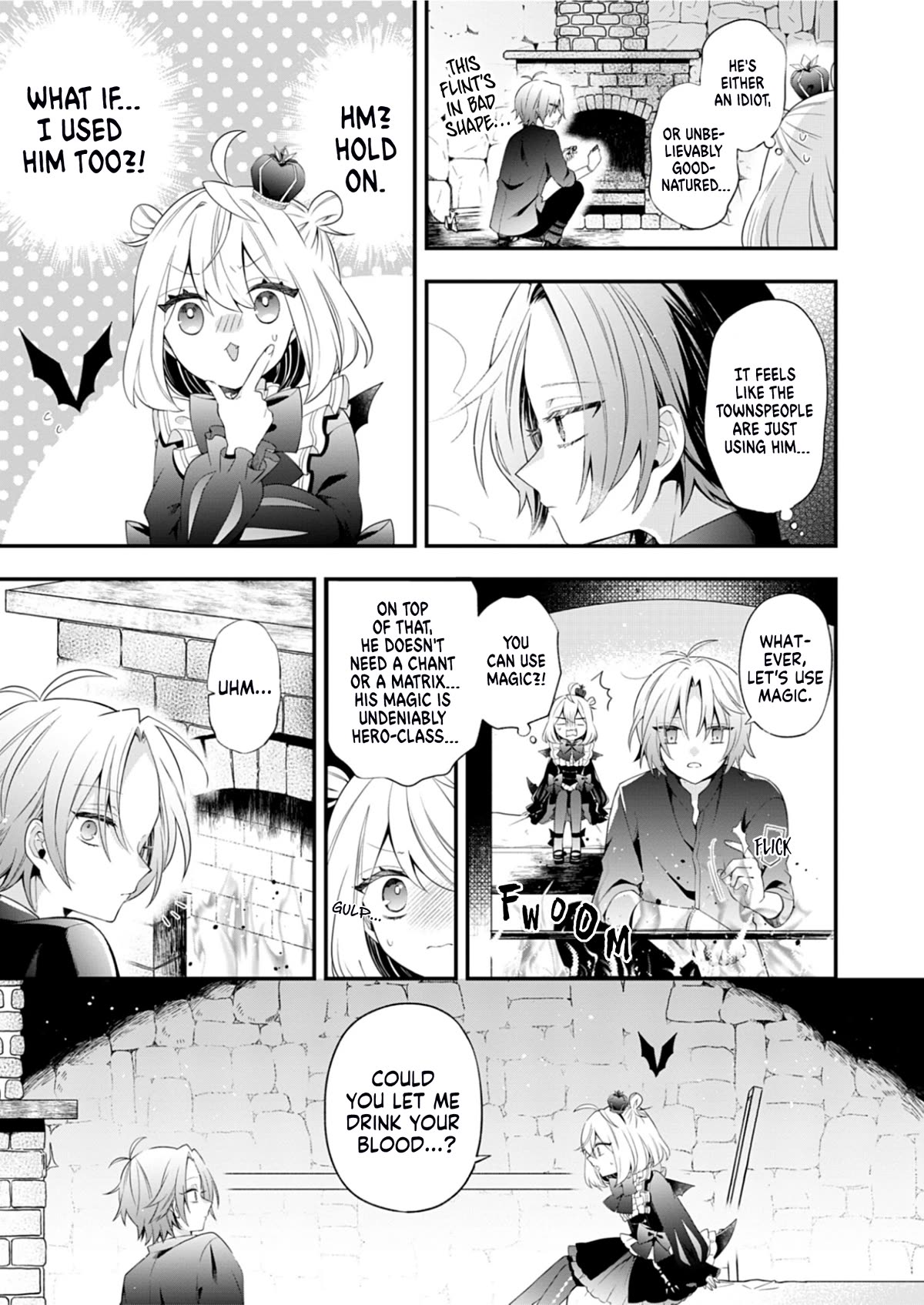The Old Man That Was Reincarnated as a Young Girl in the Demon World Wants to Become the Demon Lord for the Sake of Peace Chapter 2 page 9 - Chapter 2: Mirrors That Reflect the Golden Moon