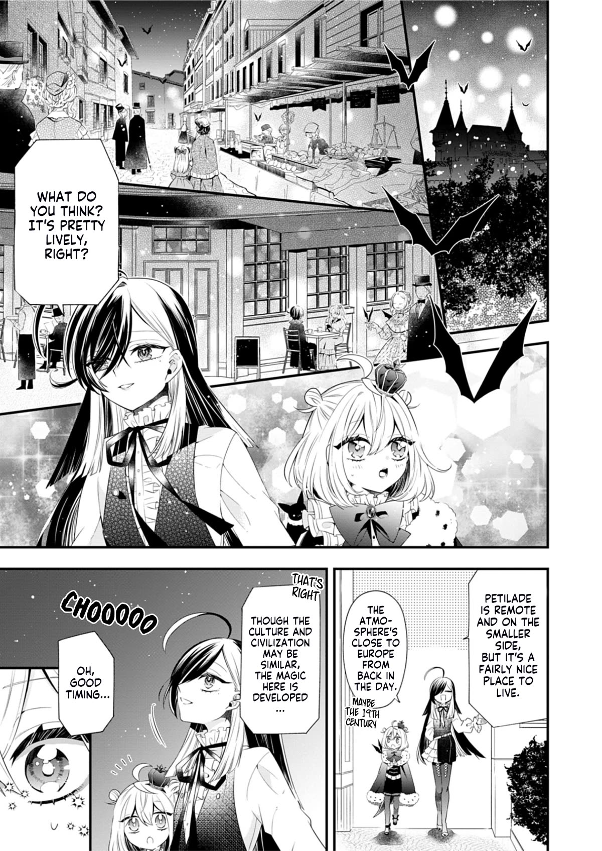The Old Man That Was Reincarnated as a Young Girl in the Demon World Wants to Become the Demon Lord for the Sake of Peace Chapter 3 page 12 - Chapter 3: Alchemist of the Blue Philosopher's Stone