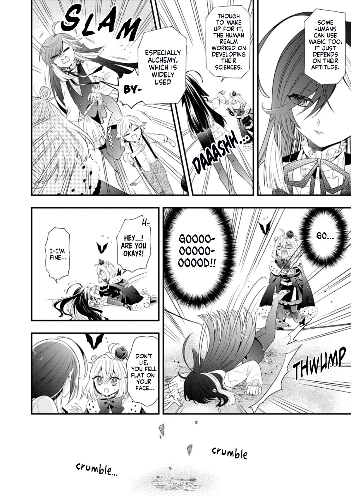 The Old Man That Was Reincarnated as a Young Girl in the Demon World Wants to Become the Demon Lord for the Sake of Peace Chapter 3 page 15 - Chapter 3: Alchemist of the Blue Philosopher's Stone
