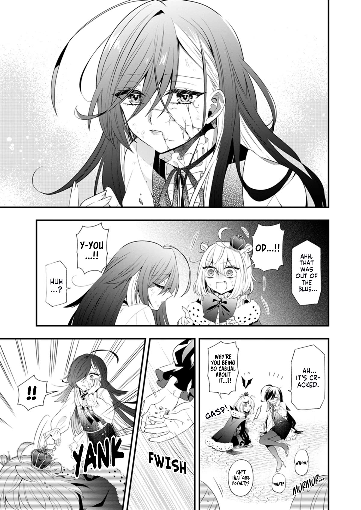 The Old Man That Was Reincarnated as a Young Girl in the Demon World Wants to Become the Demon Lord for the Sake of Peace Chapter 3 page 16 - Chapter 3: Alchemist of the Blue Philosopher's Stone
