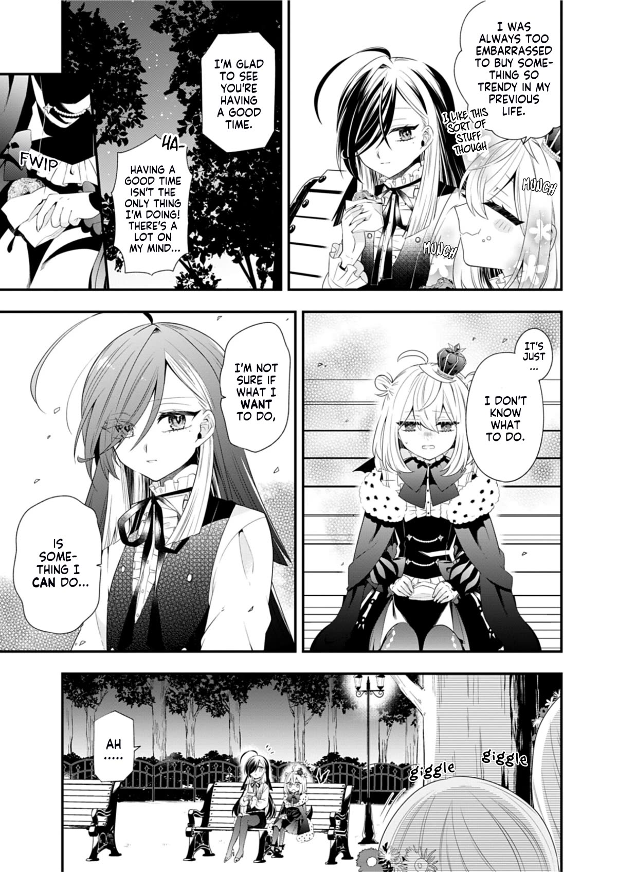 The Old Man That Was Reincarnated as a Young Girl in the Demon World Wants to Become the Demon Lord for the Sake of Peace Chapter 3 page 20 - Chapter 3: Alchemist of the Blue Philosopher's Stone
