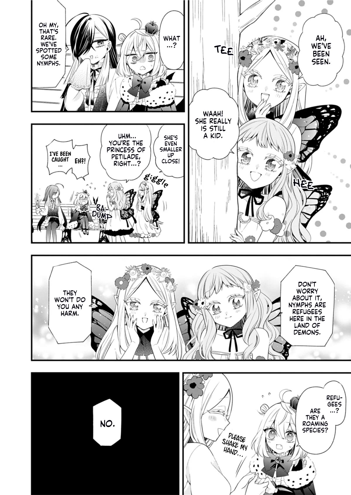 The Old Man That Was Reincarnated as a Young Girl in the Demon World Wants to Become the Demon Lord for the Sake of Peace Chapter 3 page 21 - Chapter 3: Alchemist of the Blue Philosopher's Stone